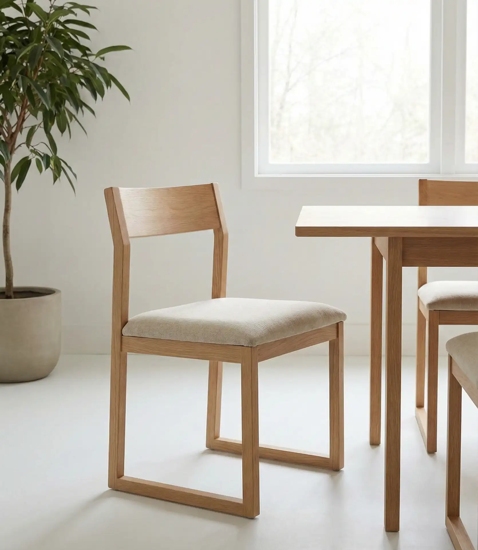 Japandi-Inspired Minimalist Wood and Fabric Combinations 2