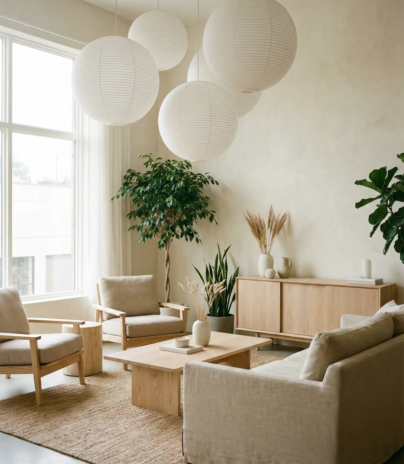 Japandi-Inspired Paper Lanterns 1