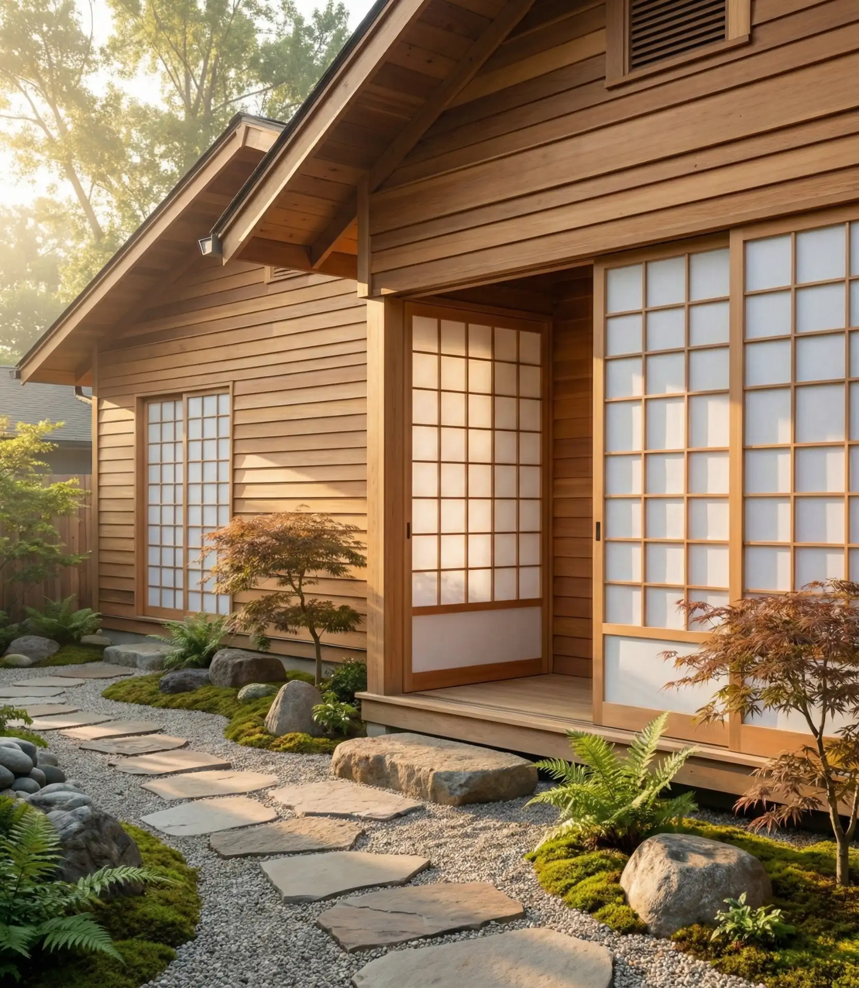 Japanese-Inspired Minimalist Exterior 2