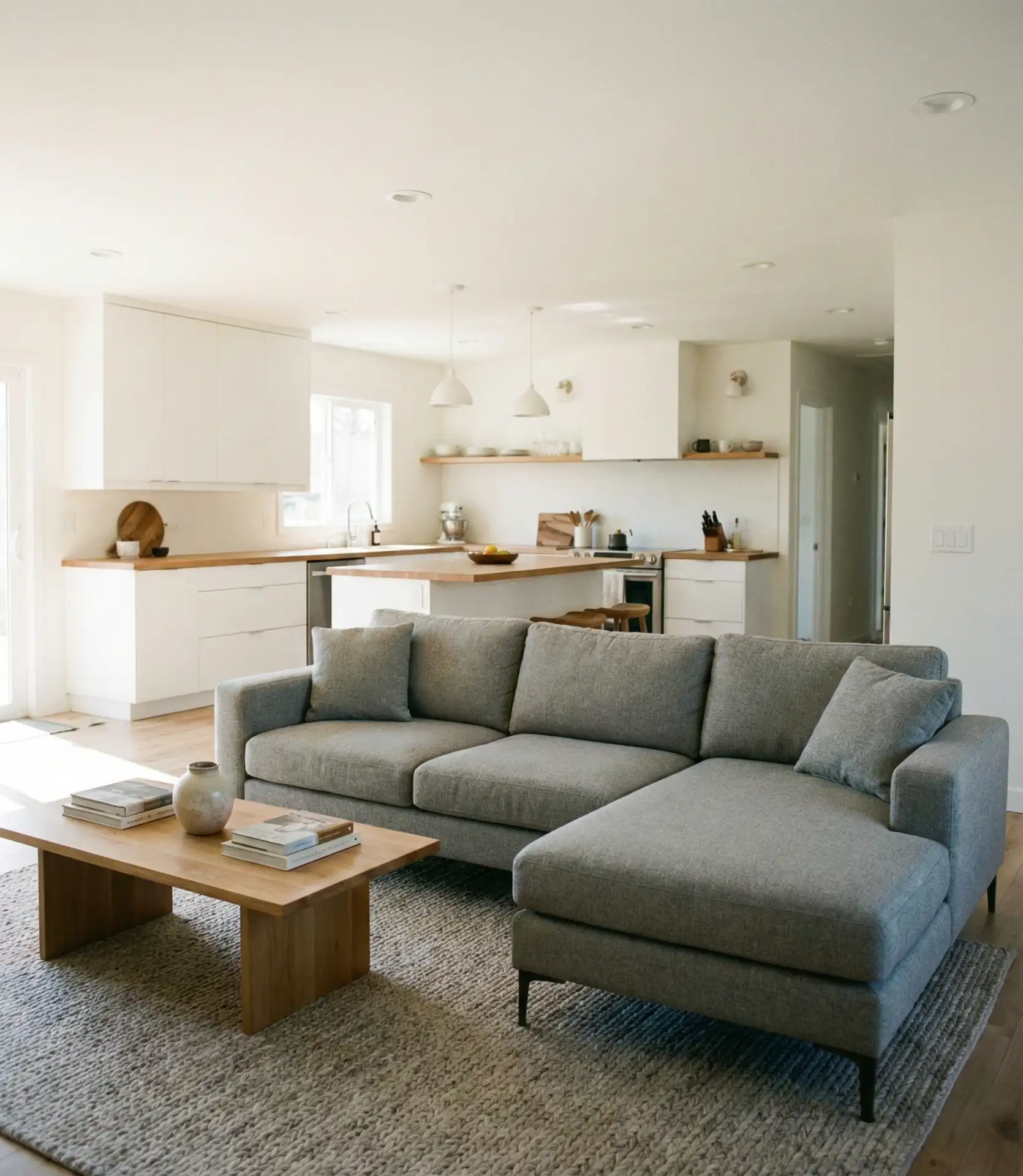 L-Shaped Sectional Layout Ideas for Open Concepts 1