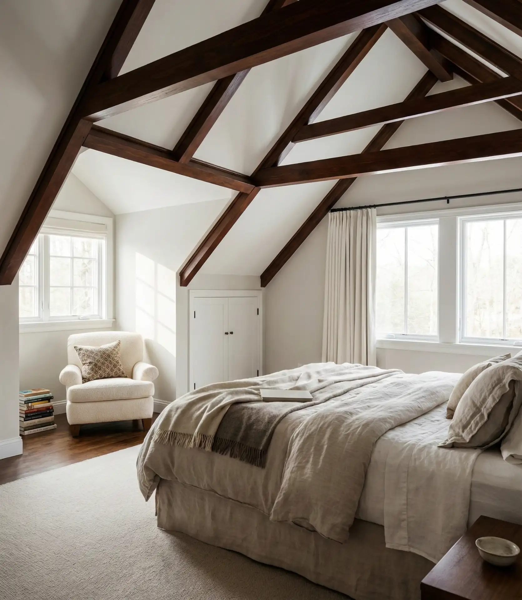 Large Attic Master Suite with Dormer Windows 2