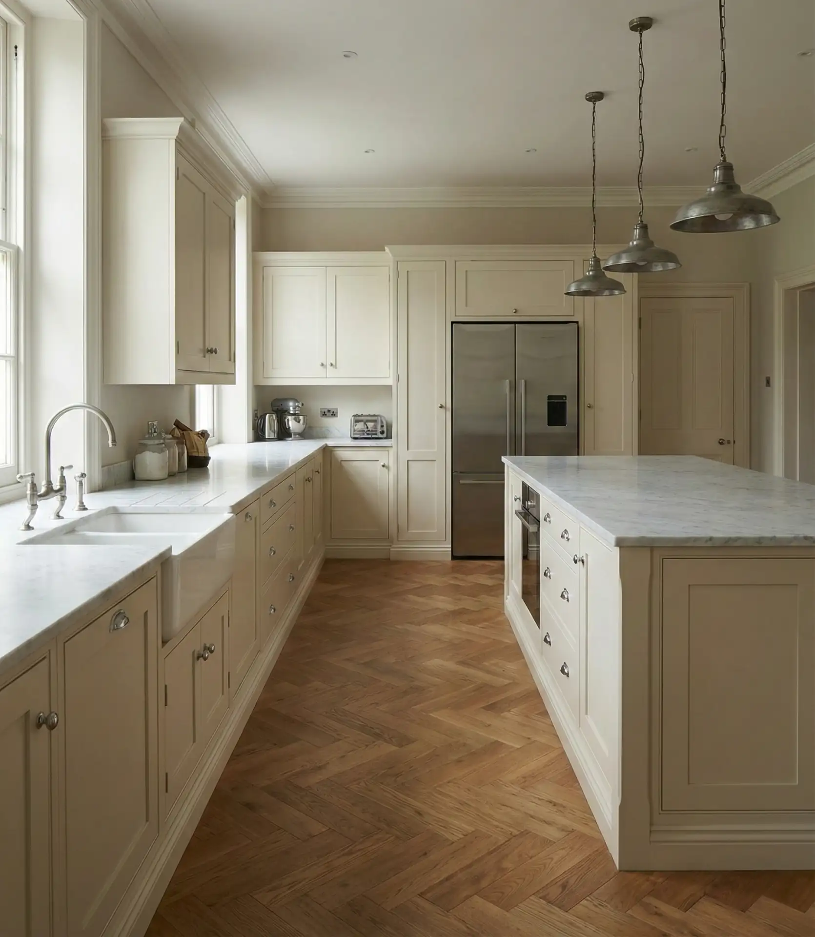 Large Galley Kitchen with Generous Walkway 2