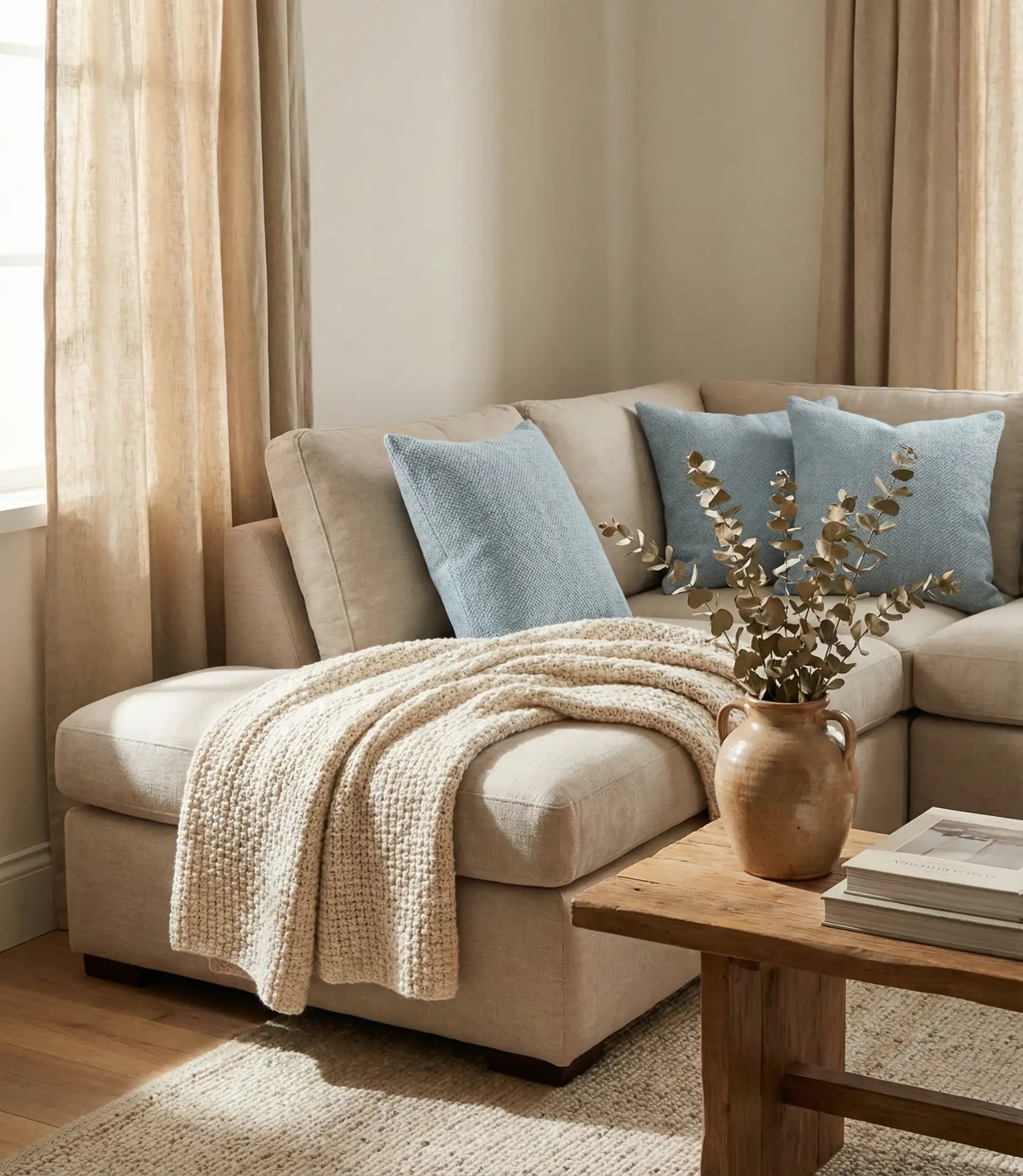 Light Blue and Beige Coastal Retreat 2