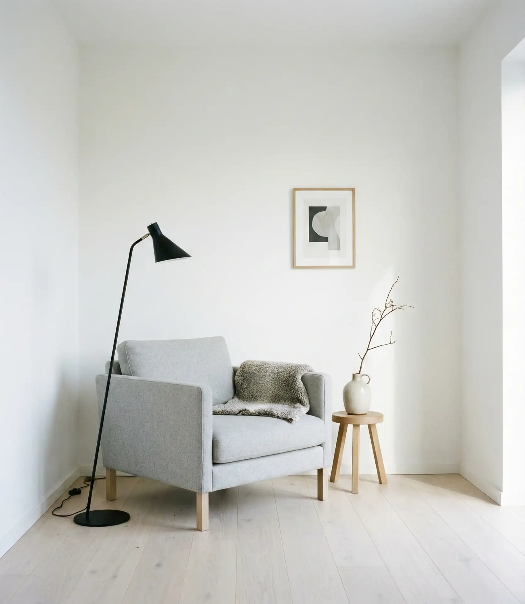 Light Grey Scandinavian Simplicity 1