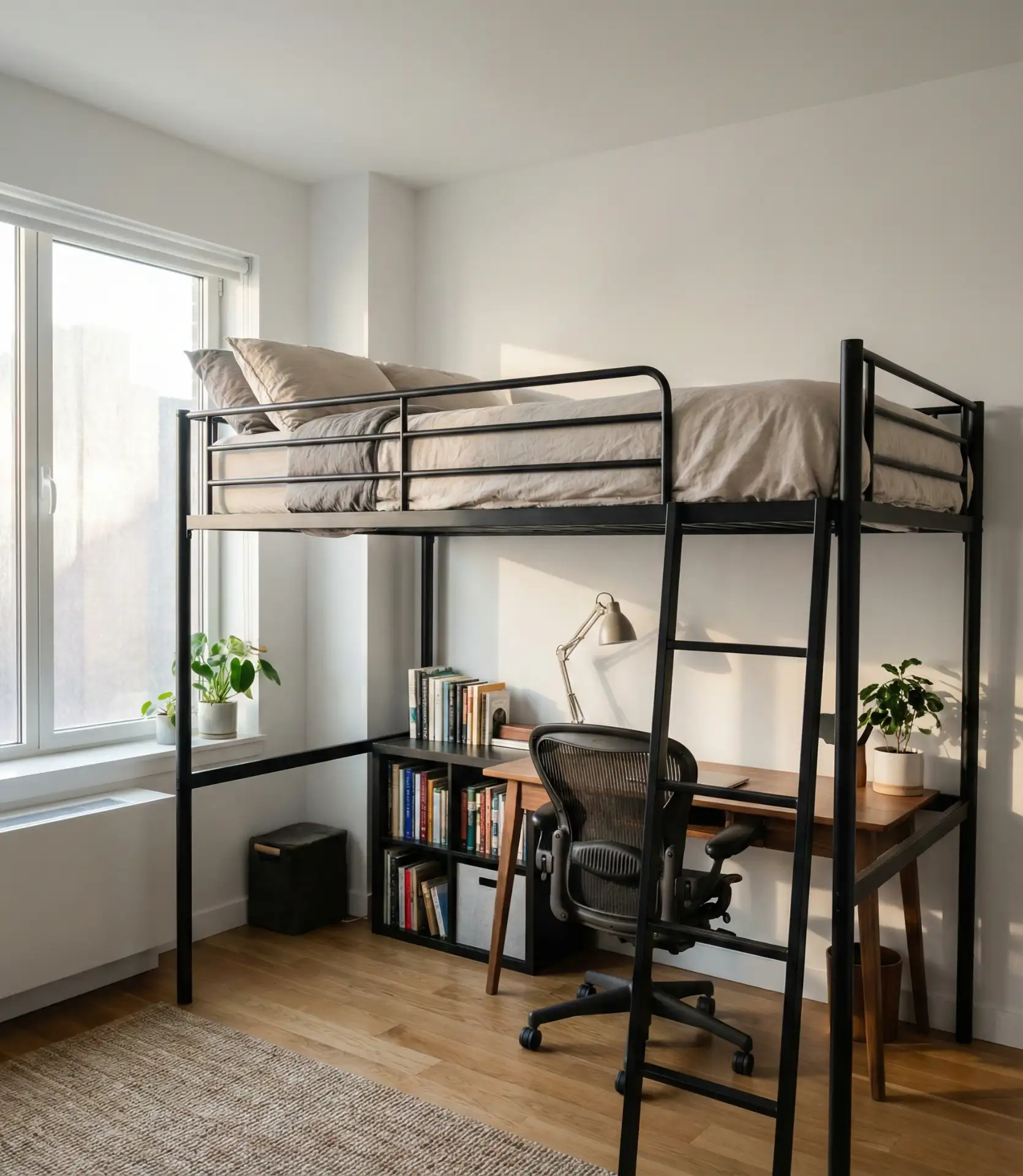 Loft Bed for Small Rooms Adult 1