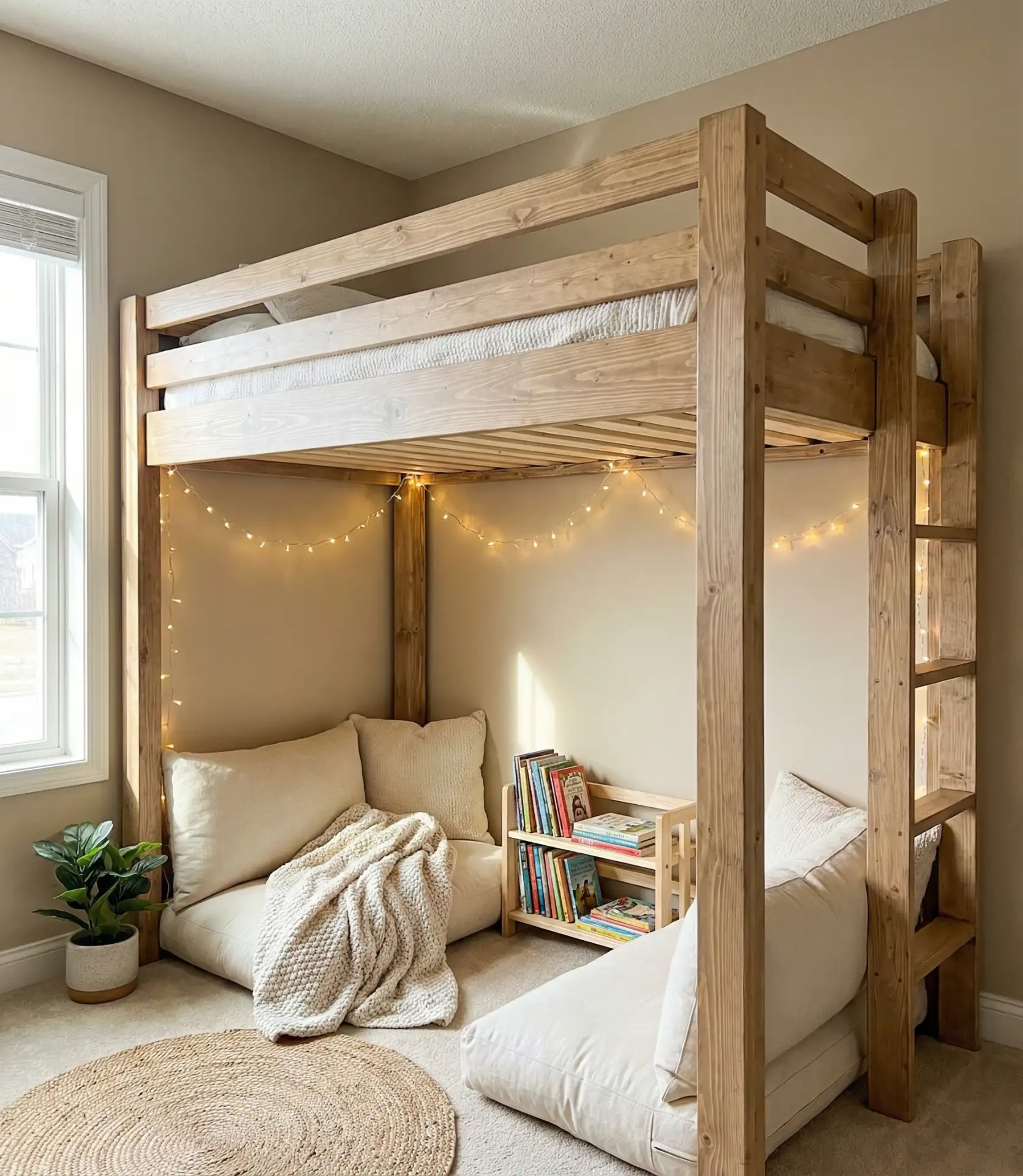 Loft Bed to Maximize Vertical Space 2