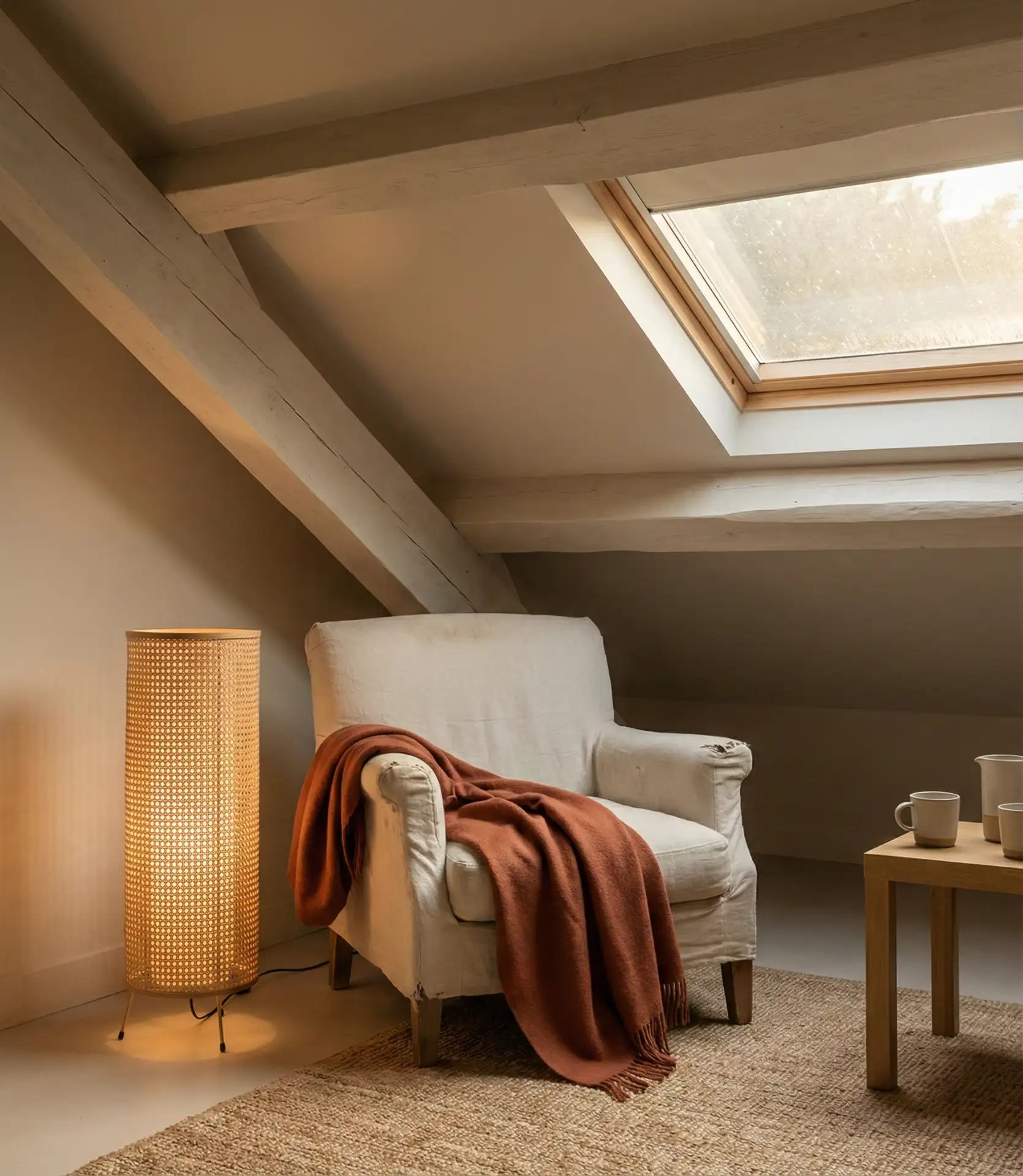 Low Ceiling Sanctuary with Warm Textures 2