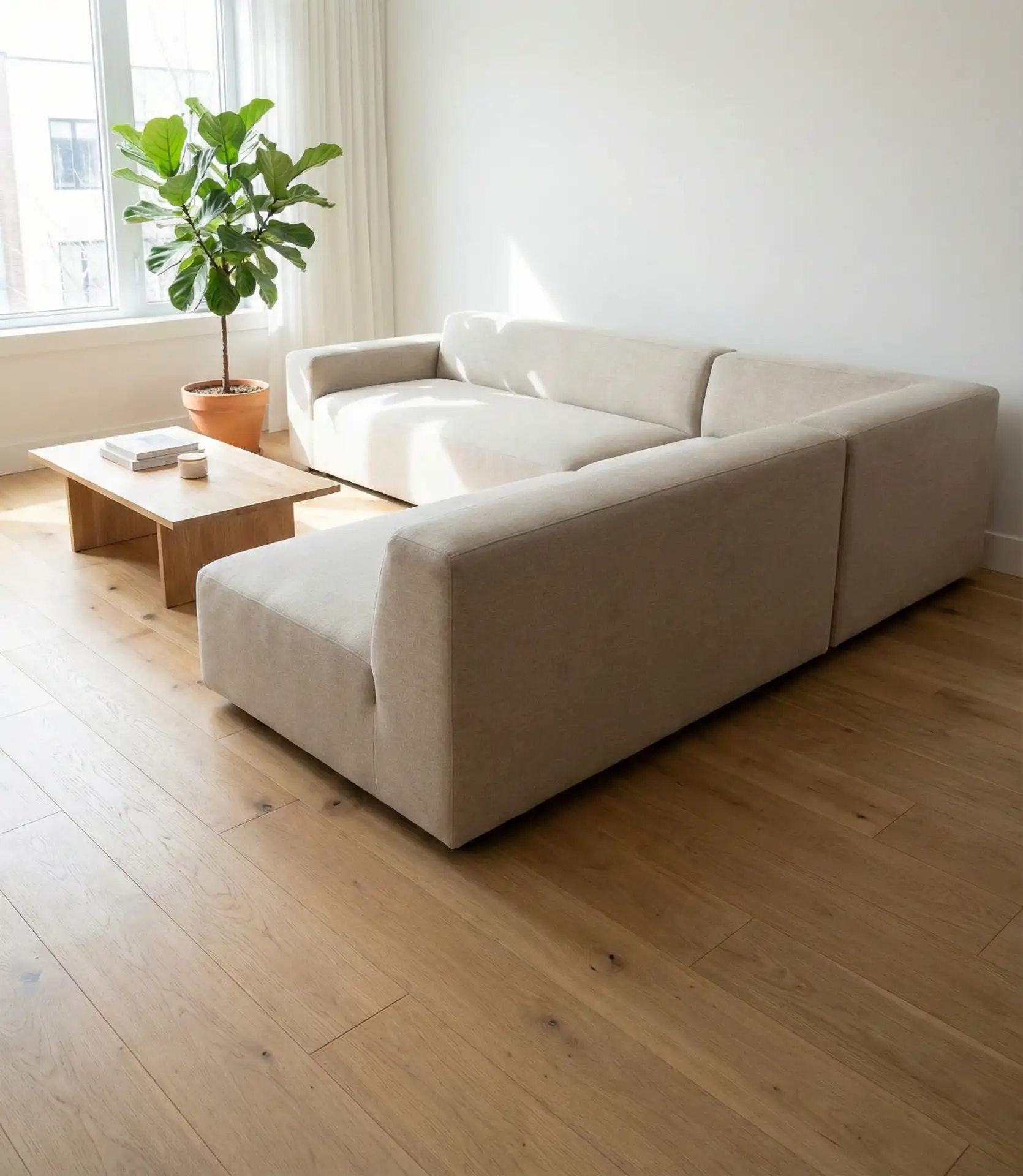 Low-Profile Sectional for Modern Minimalism 1