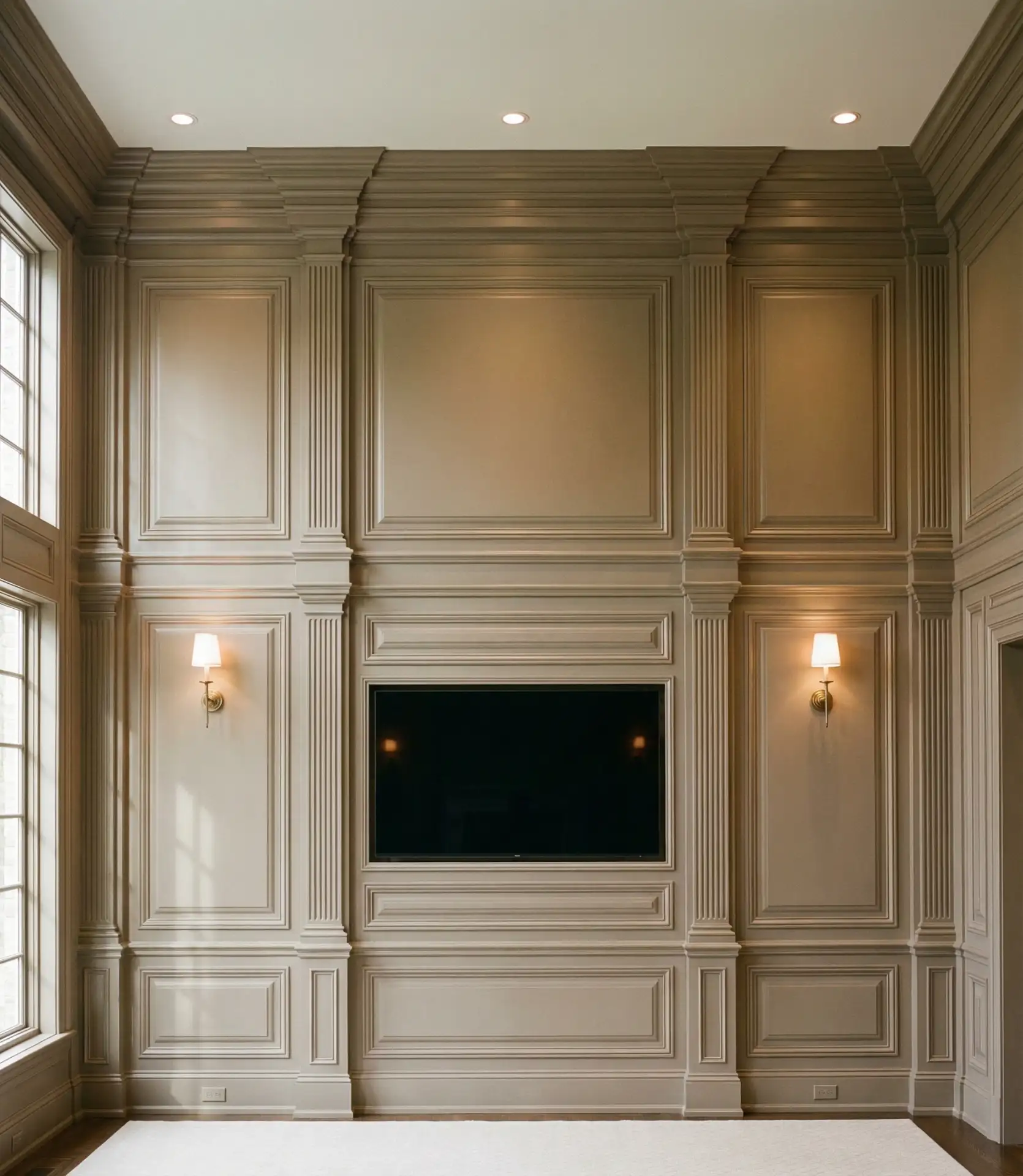Luxury Classic Paneled Wainscoting 2