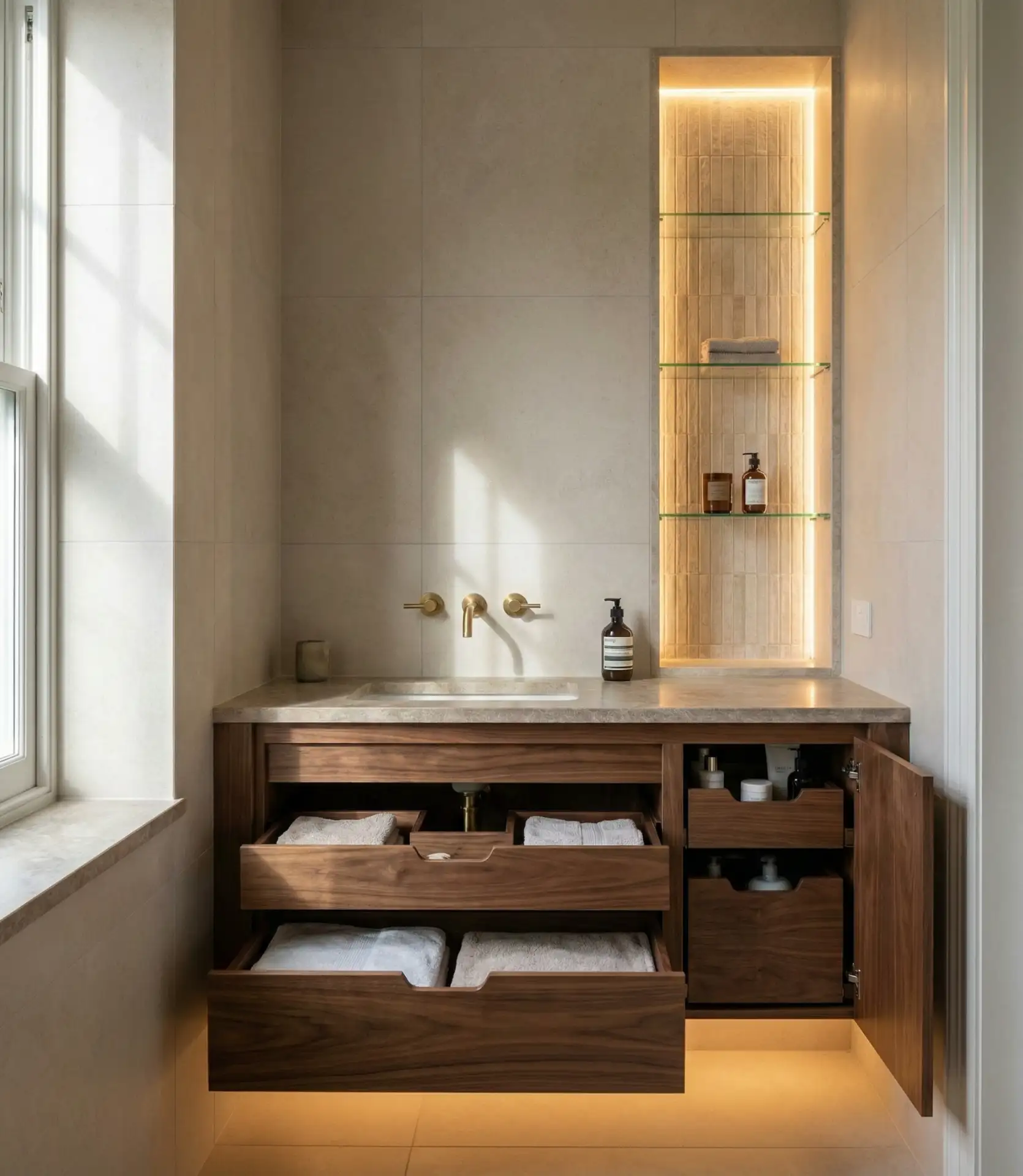 Luxury Small Spaces with Custom Storage 2