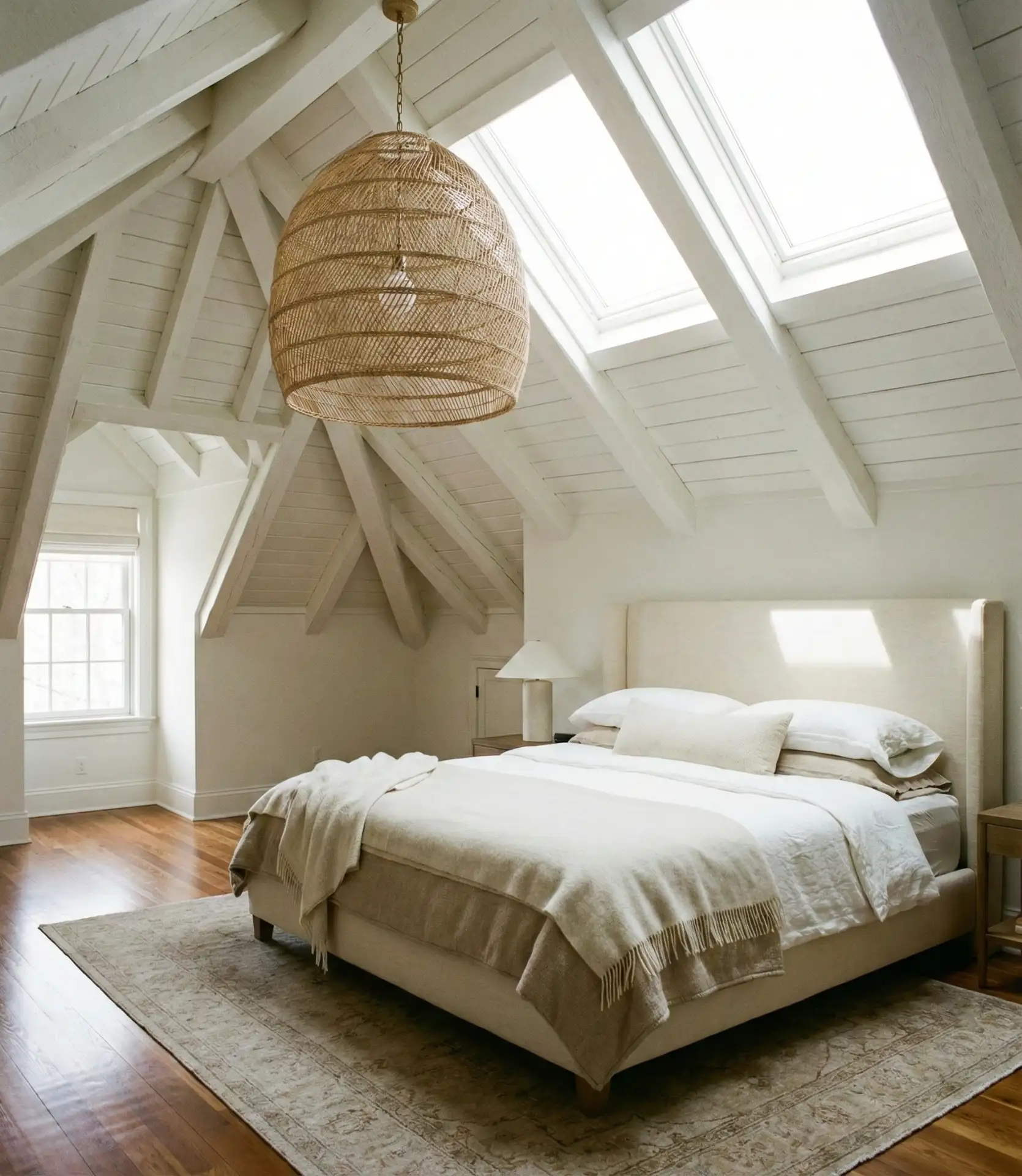 Master Bedroom with Vaulted Attic Ceiling 2
