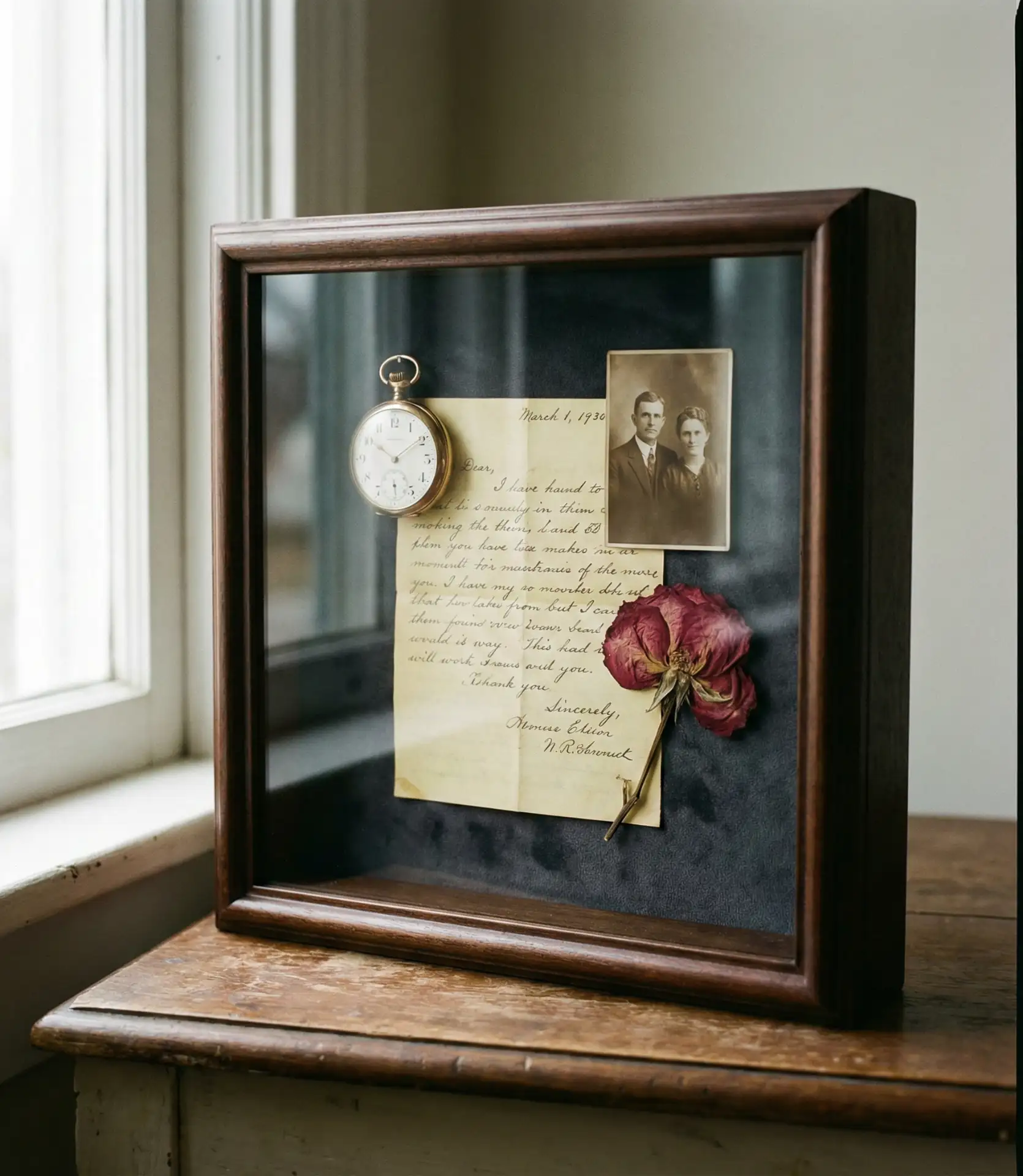 Memorial Tribute Shadow Box 2