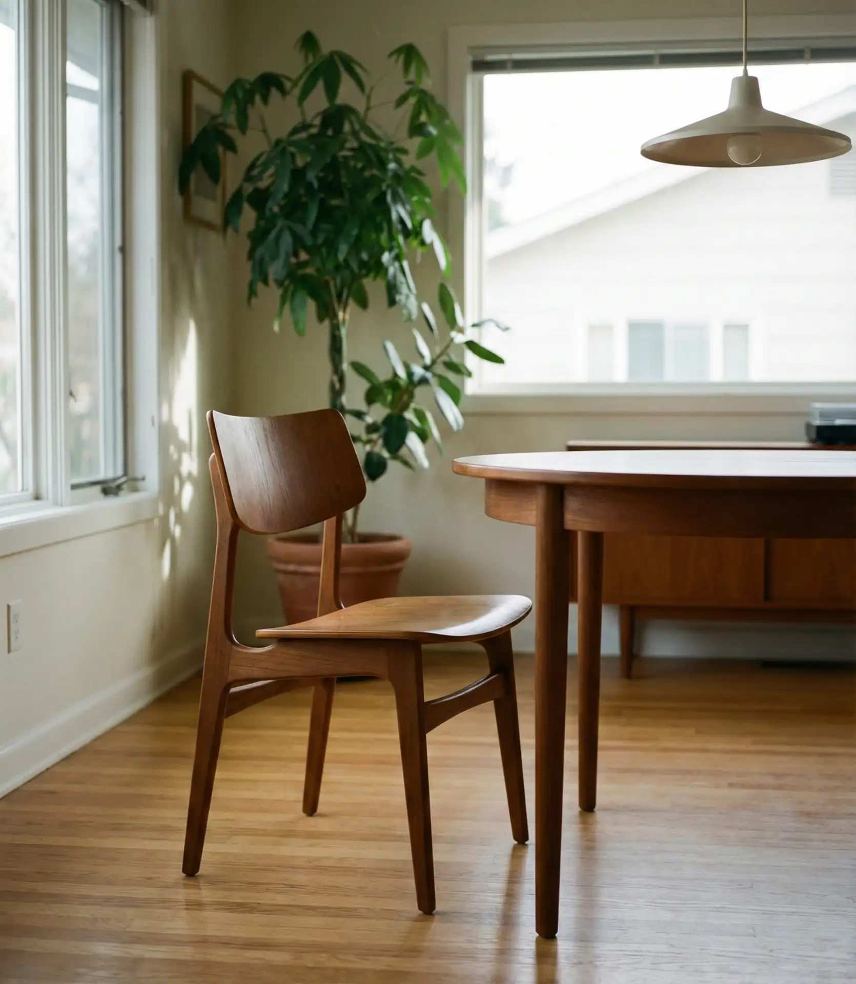 Mid Century Modern Chairs with Tapered Legs 1