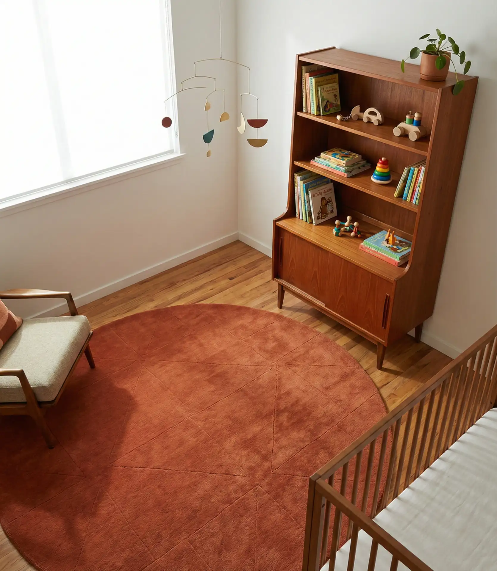 Mid-Century Modern Nursery 1