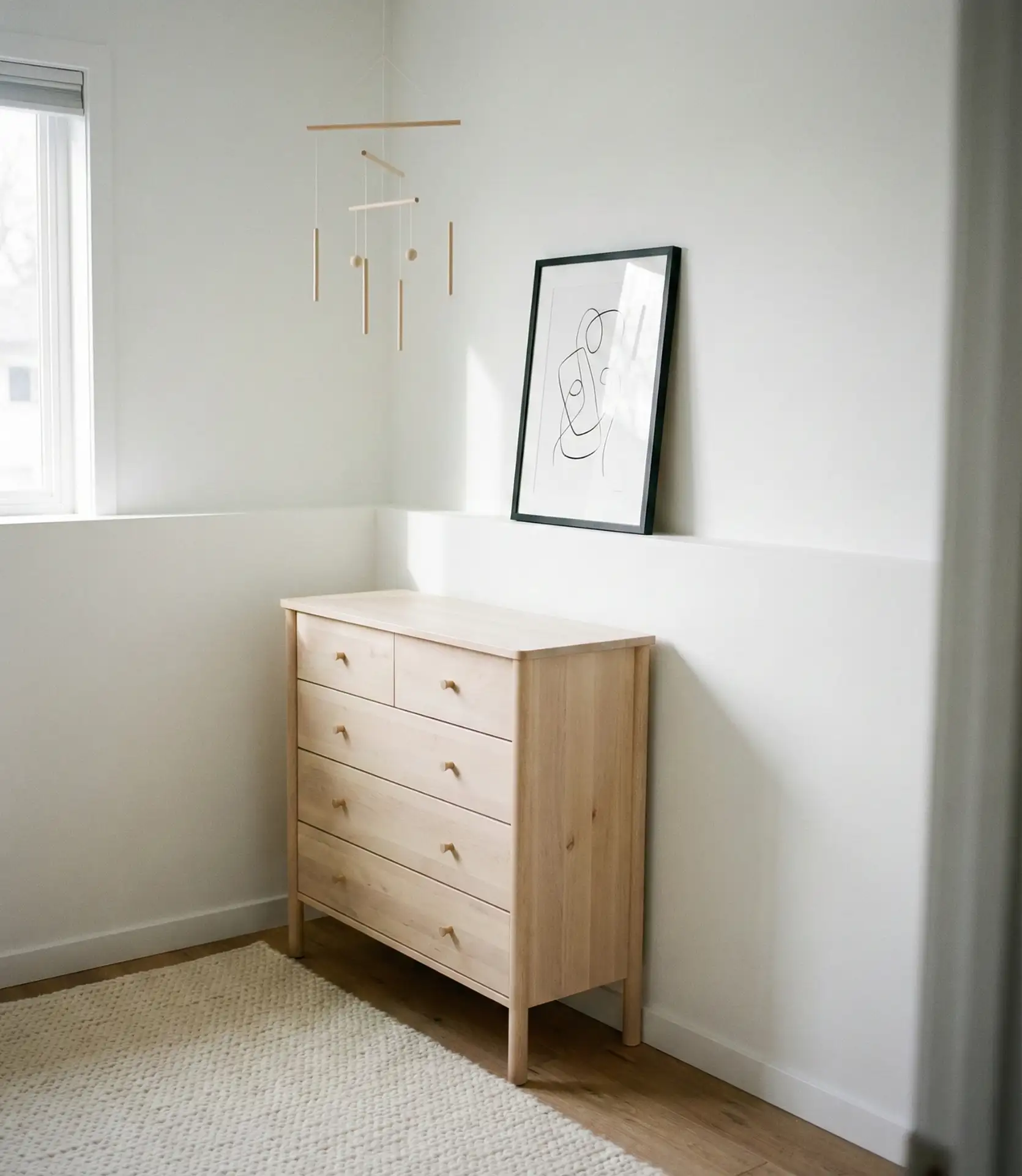 Minimalist Nursery for a Small Room 1