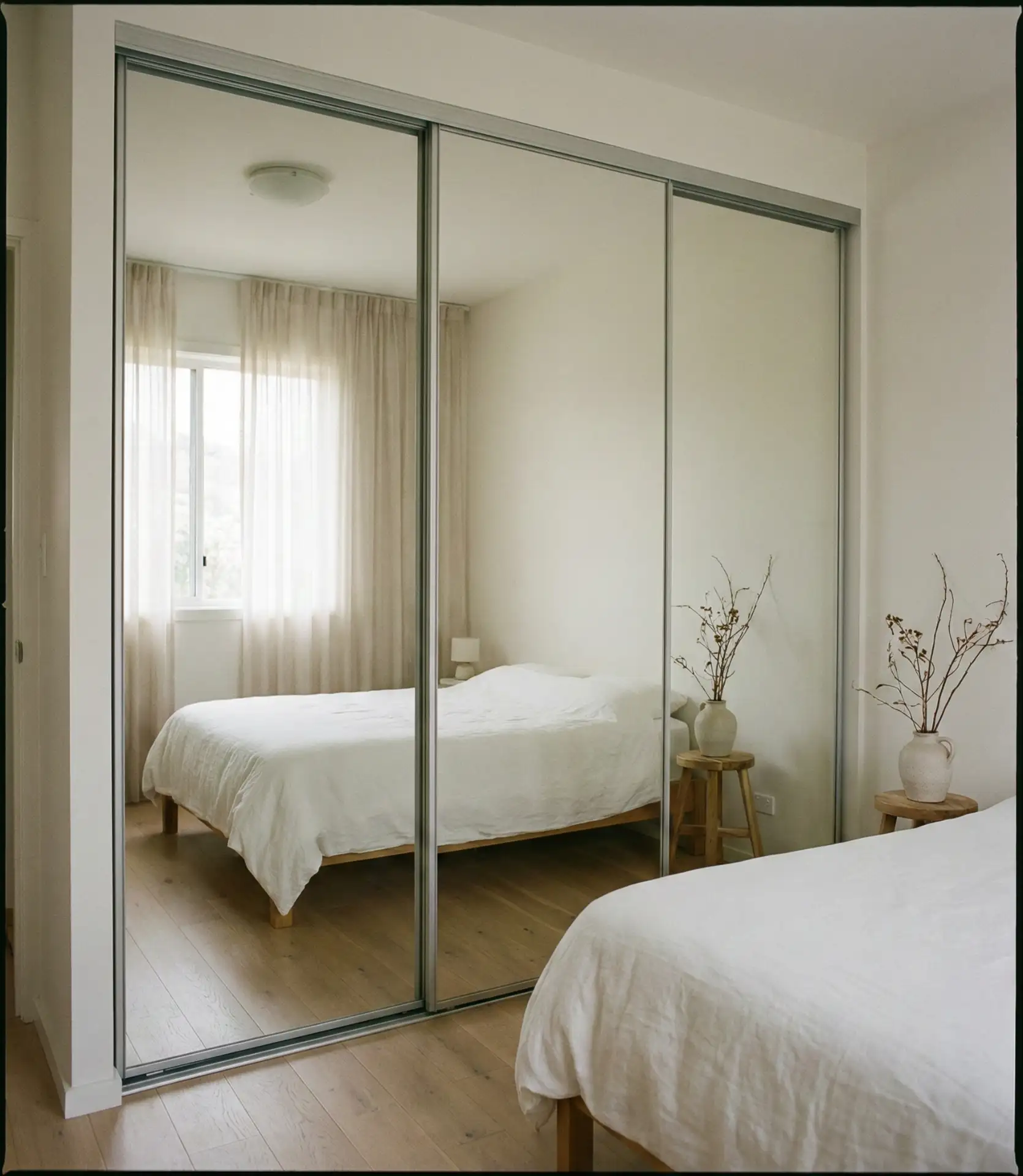 Mirror Closet Doors to Expand the Space 2