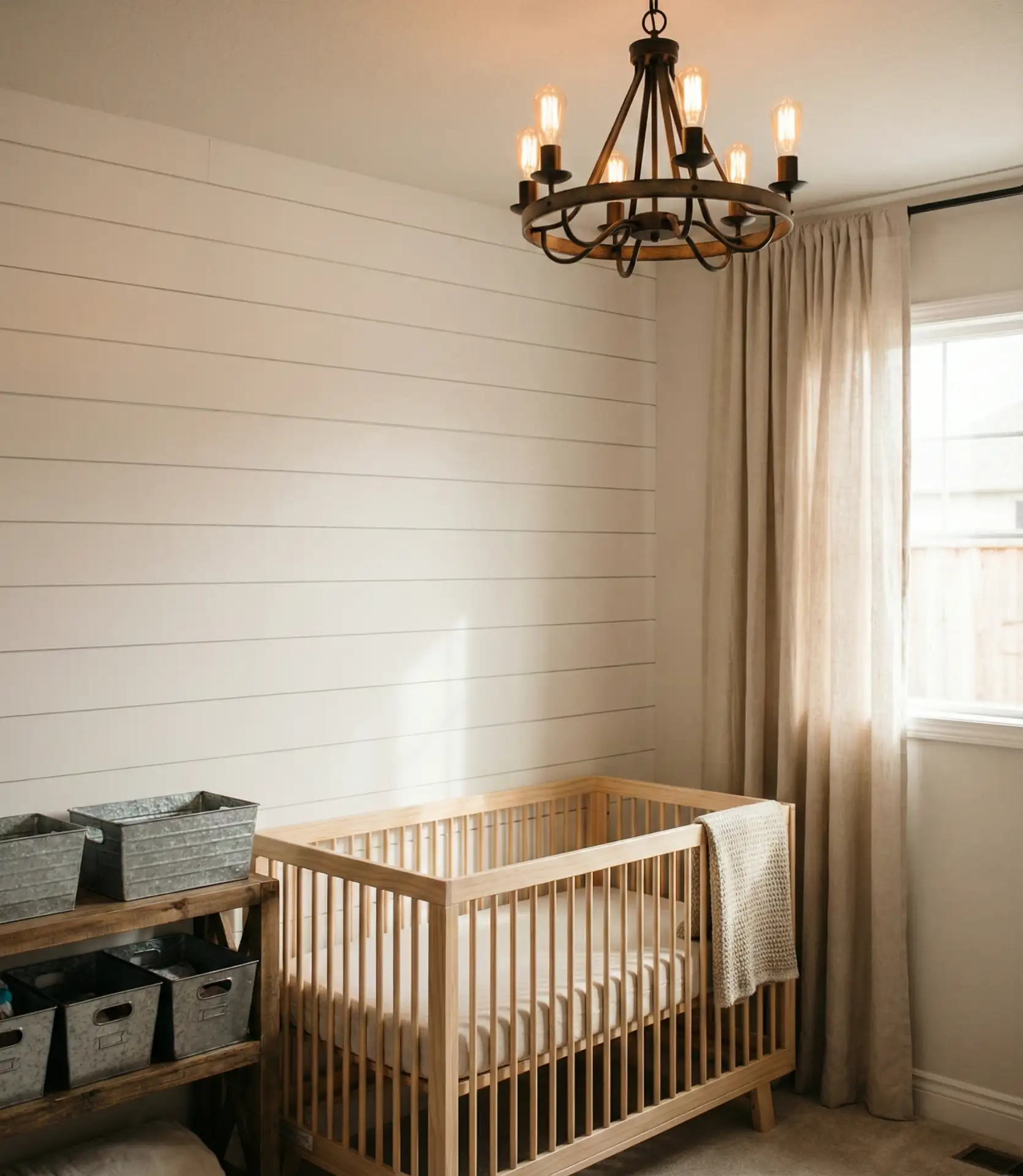 Modern Farmhouse Nursery 1