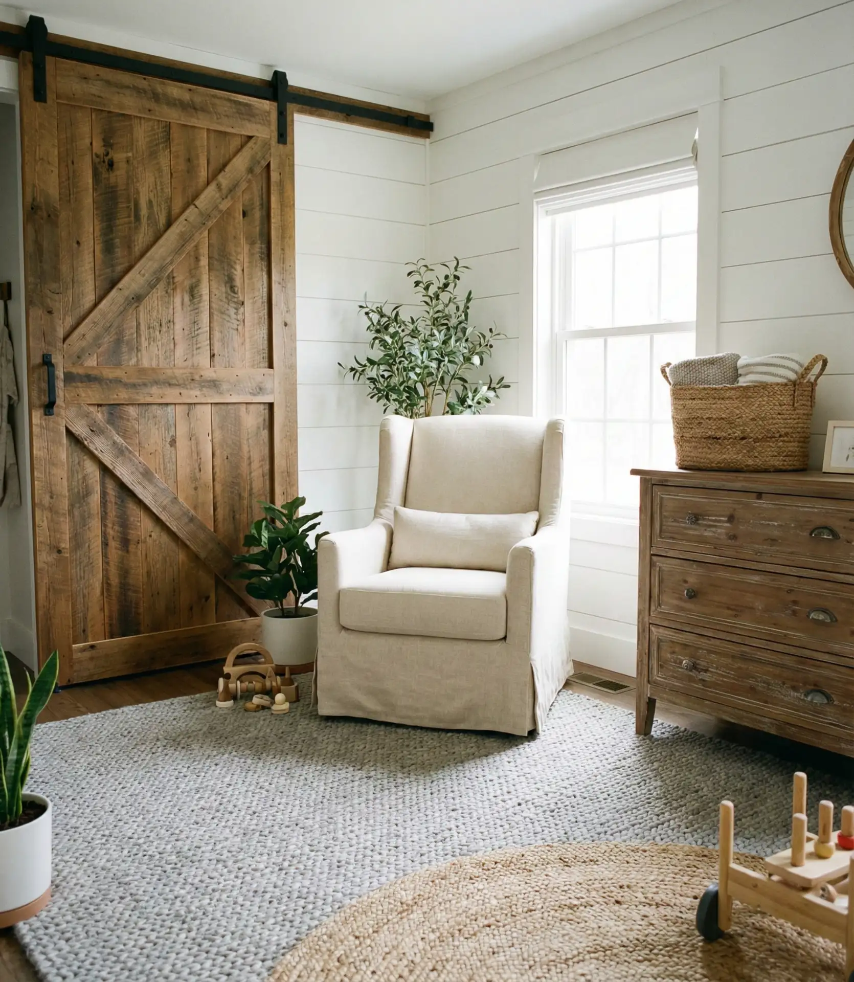Modern Farmhouse Nursery 2