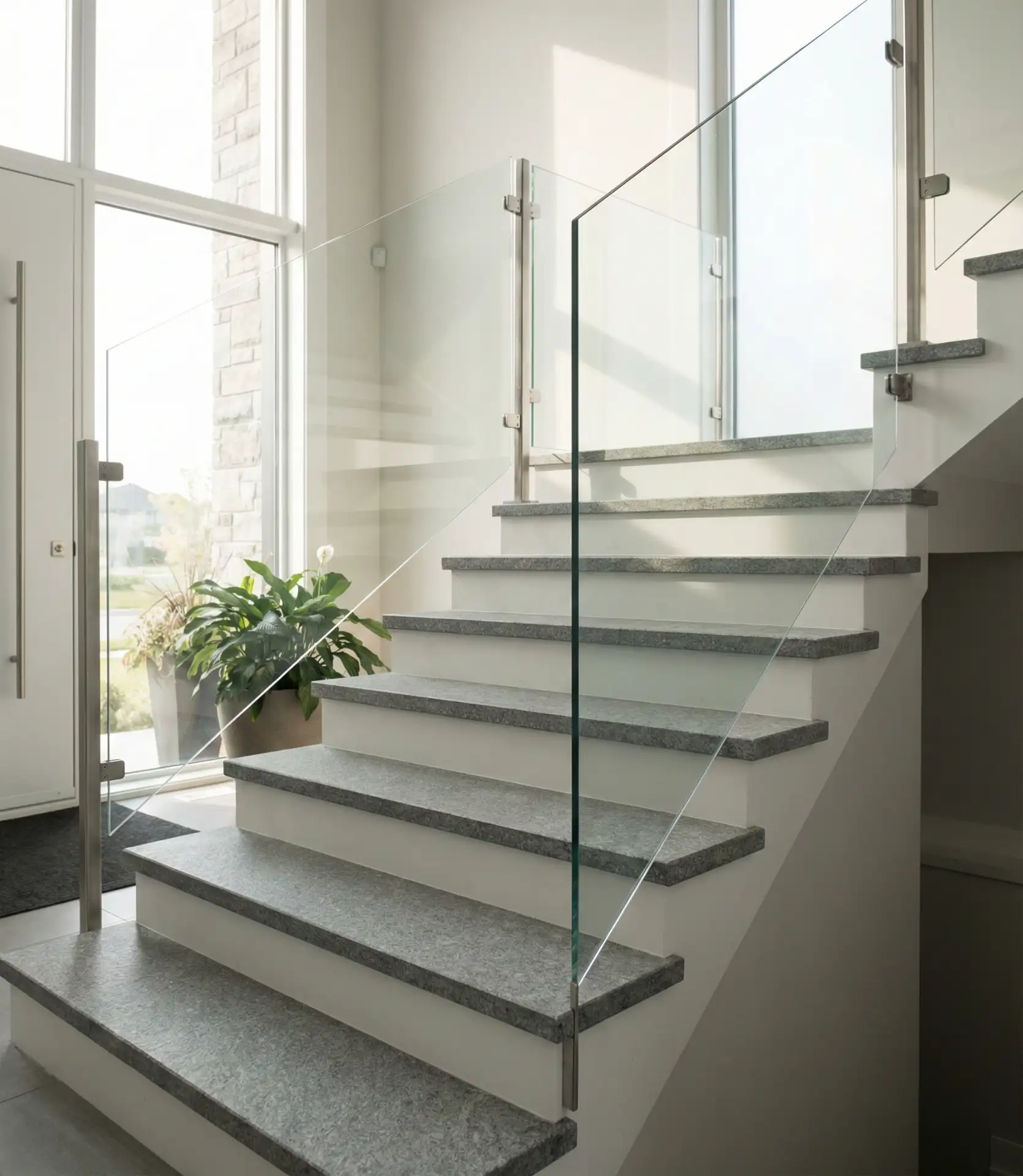 Modern Granite Accent Steps 1