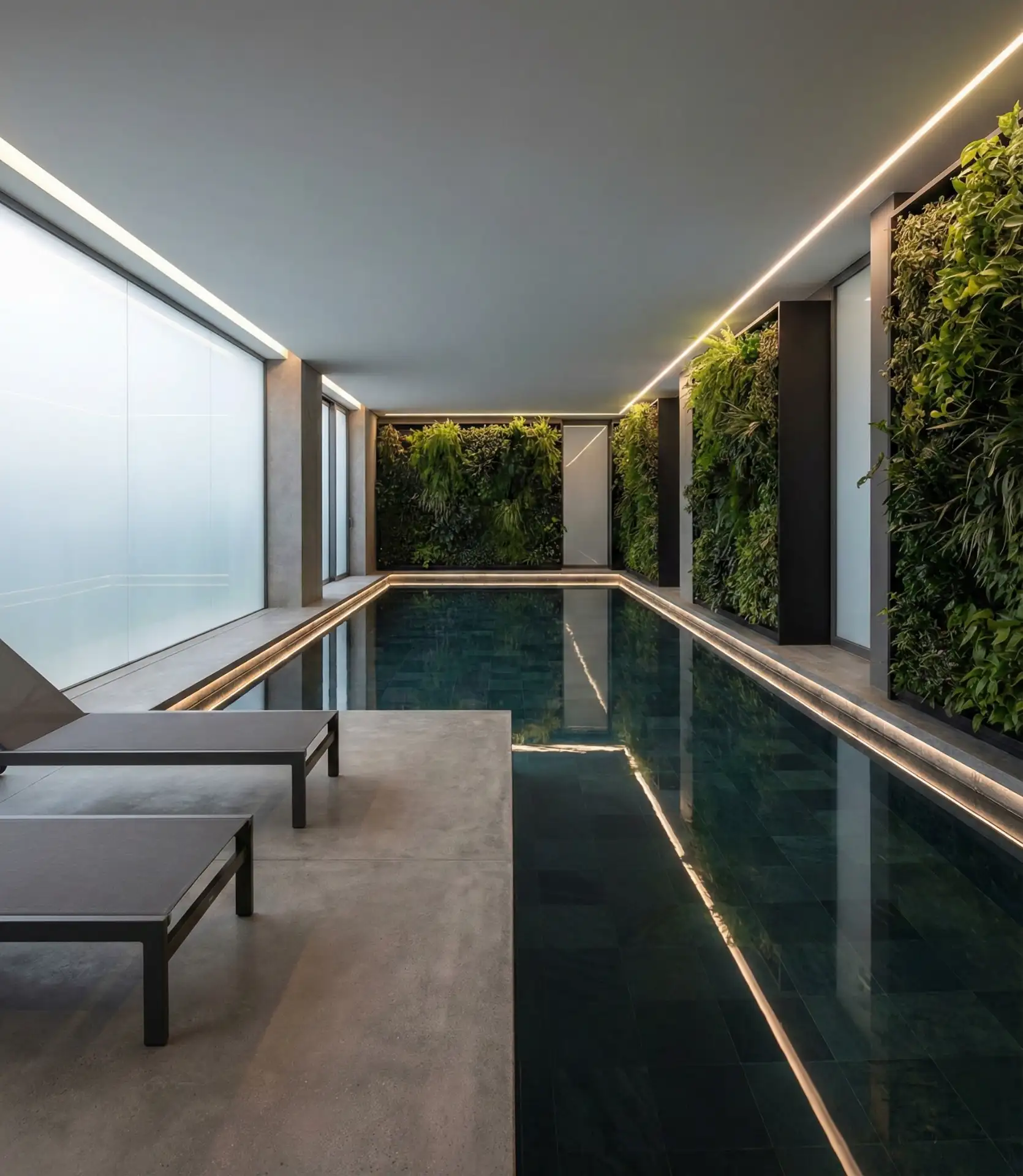 Modern Indoor Pool Sophistication 2
