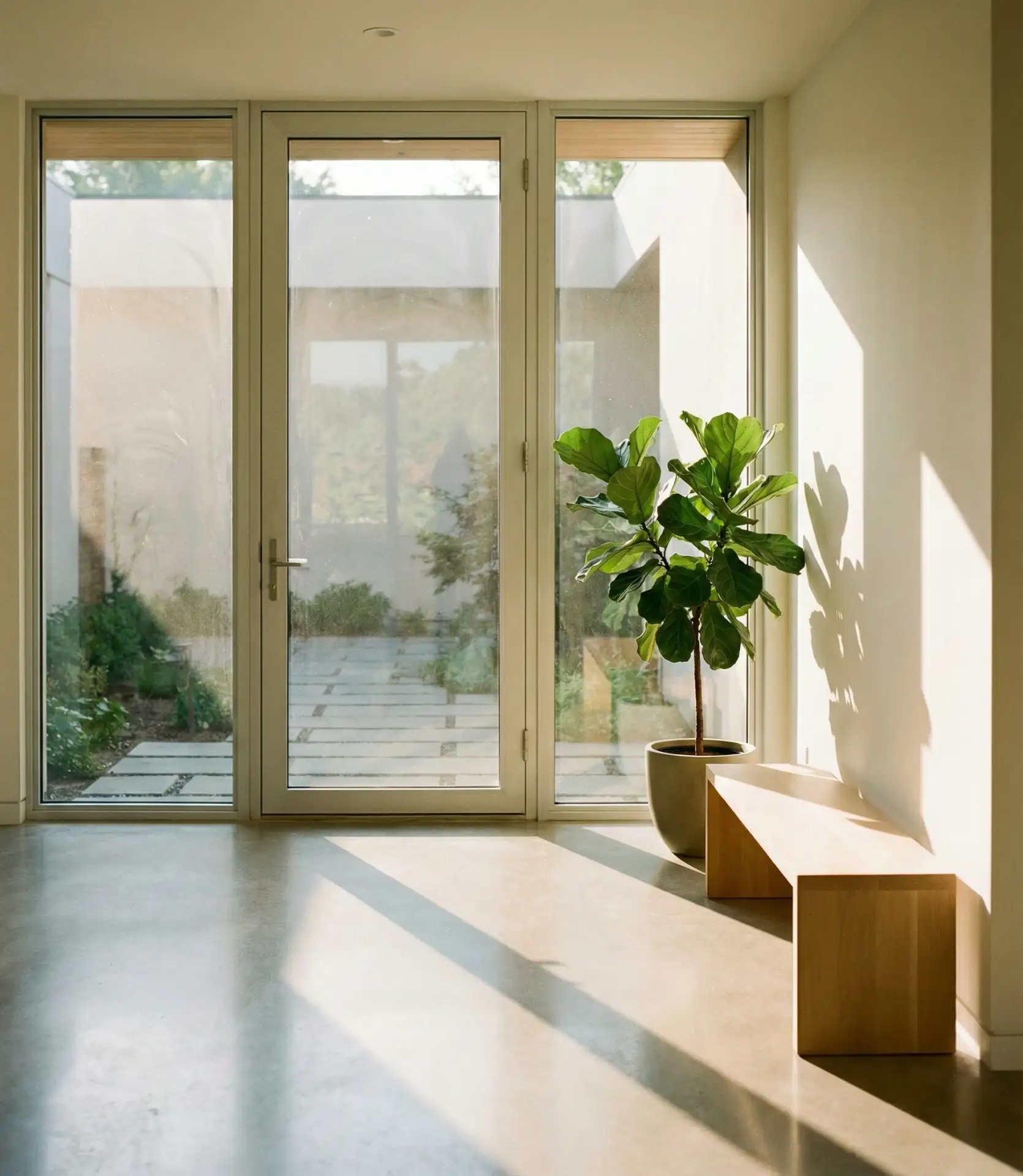 Modern Luxury Glass Entry with Natural Light 1