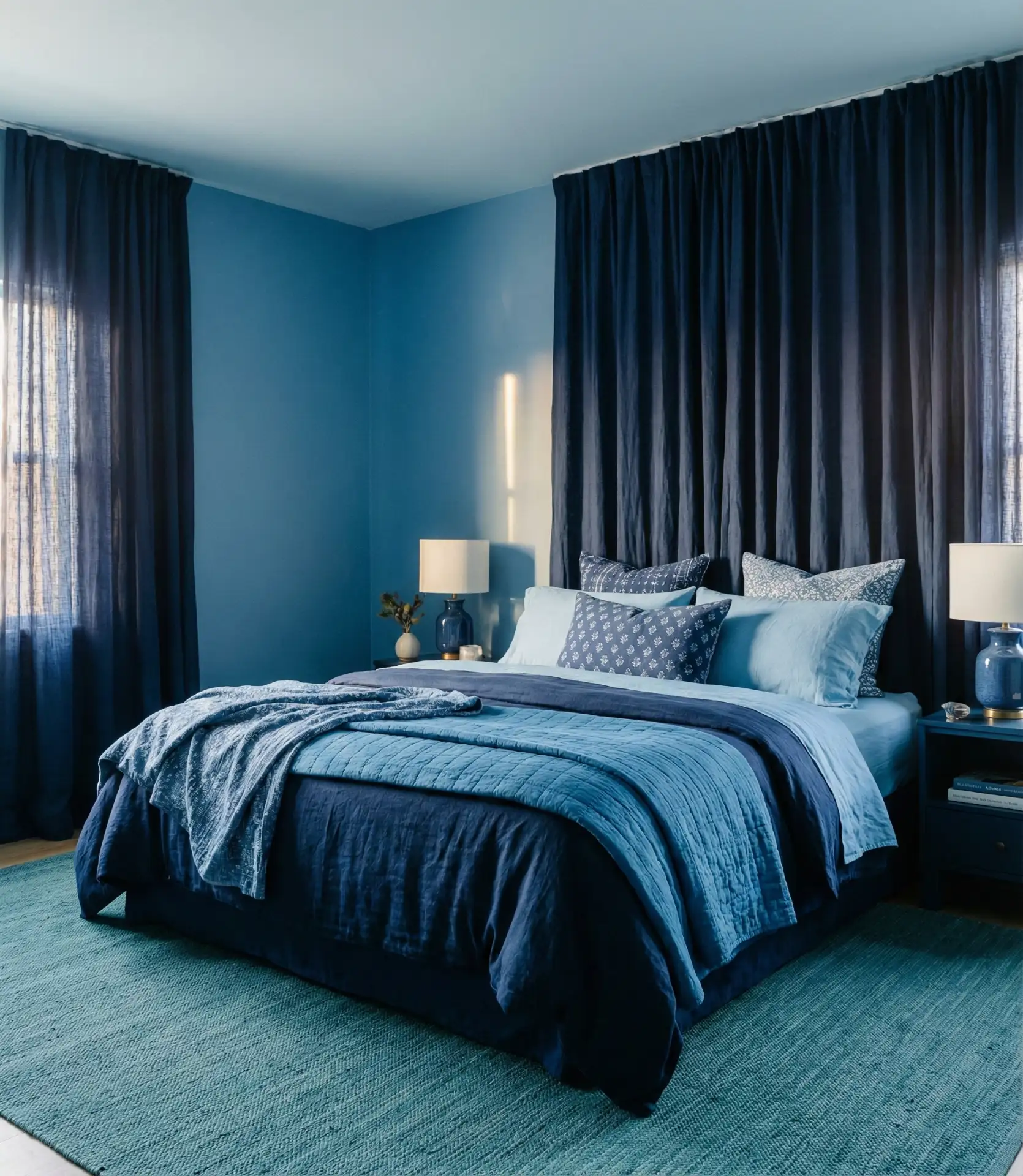 Monochromatic Blue Layers 2