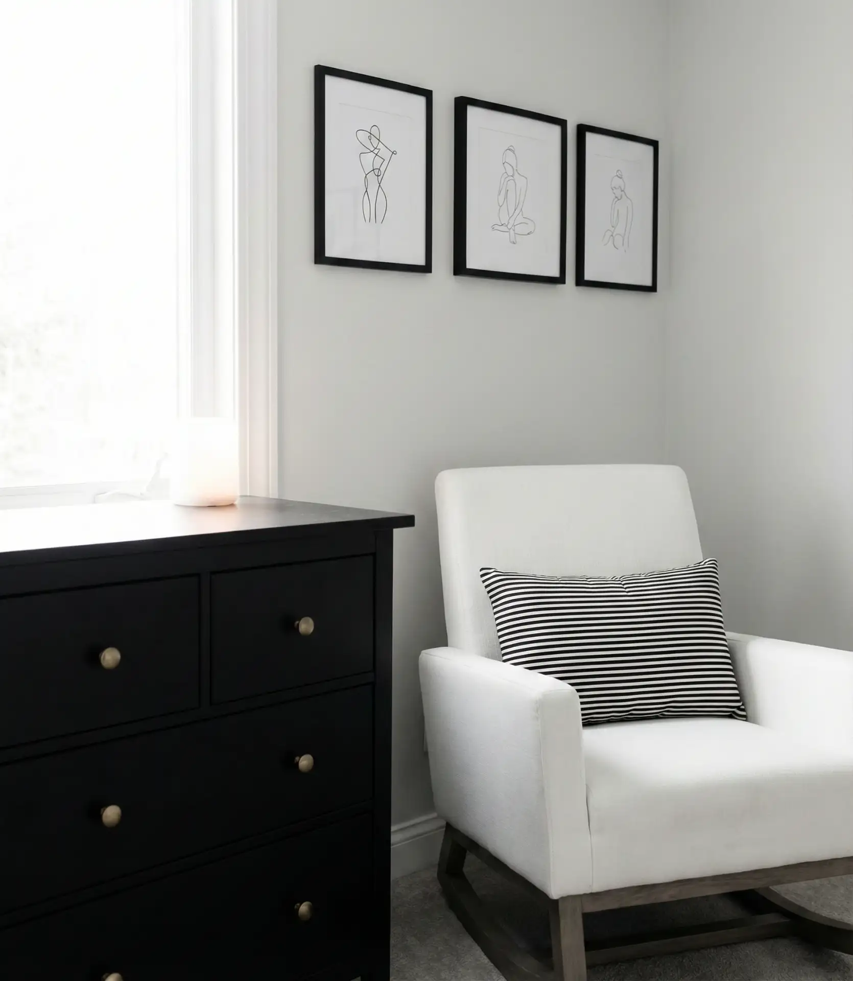 Monochrome Black and White Elegance 1