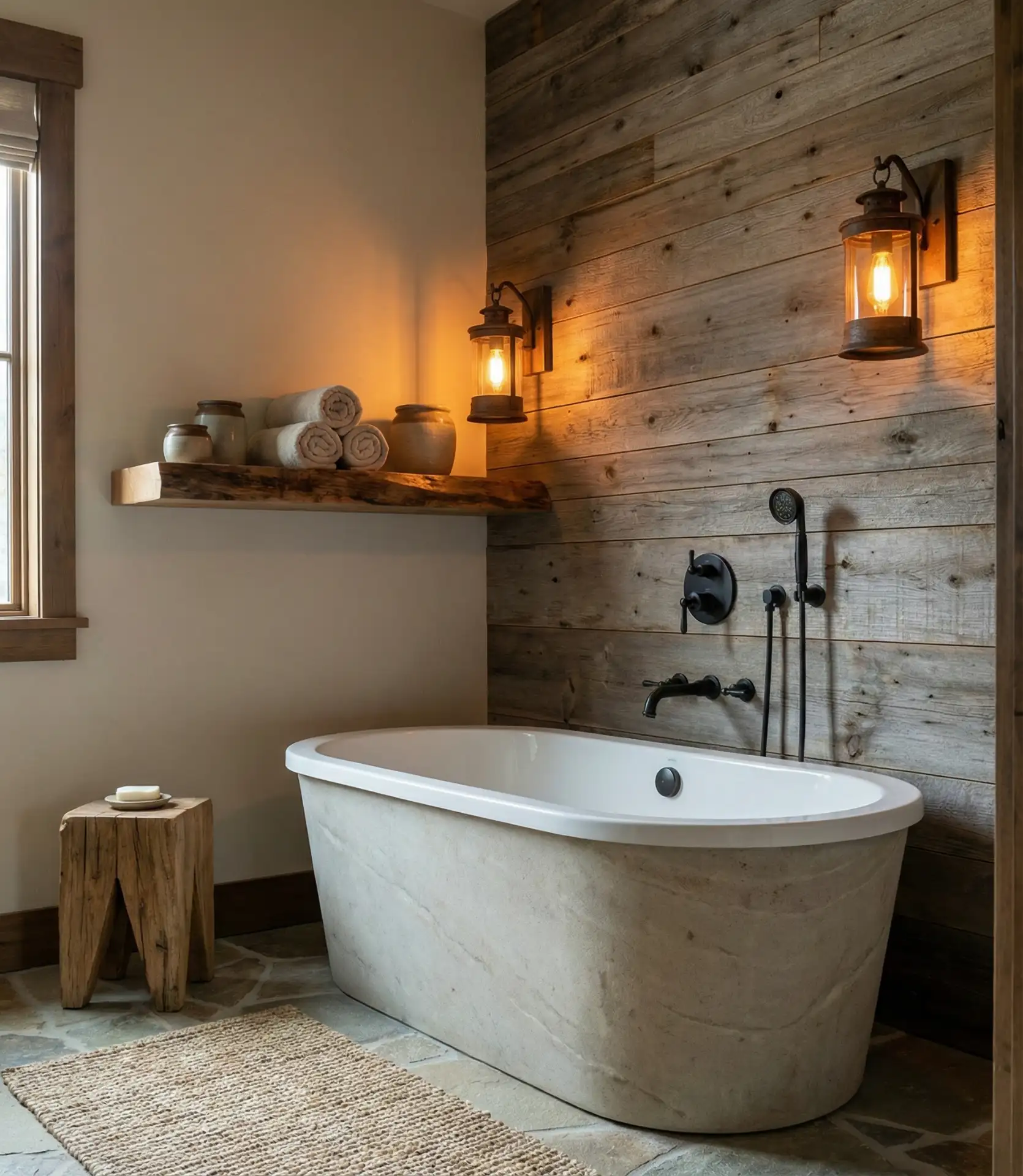 Mountain Lodge Natural Wood Elements 2