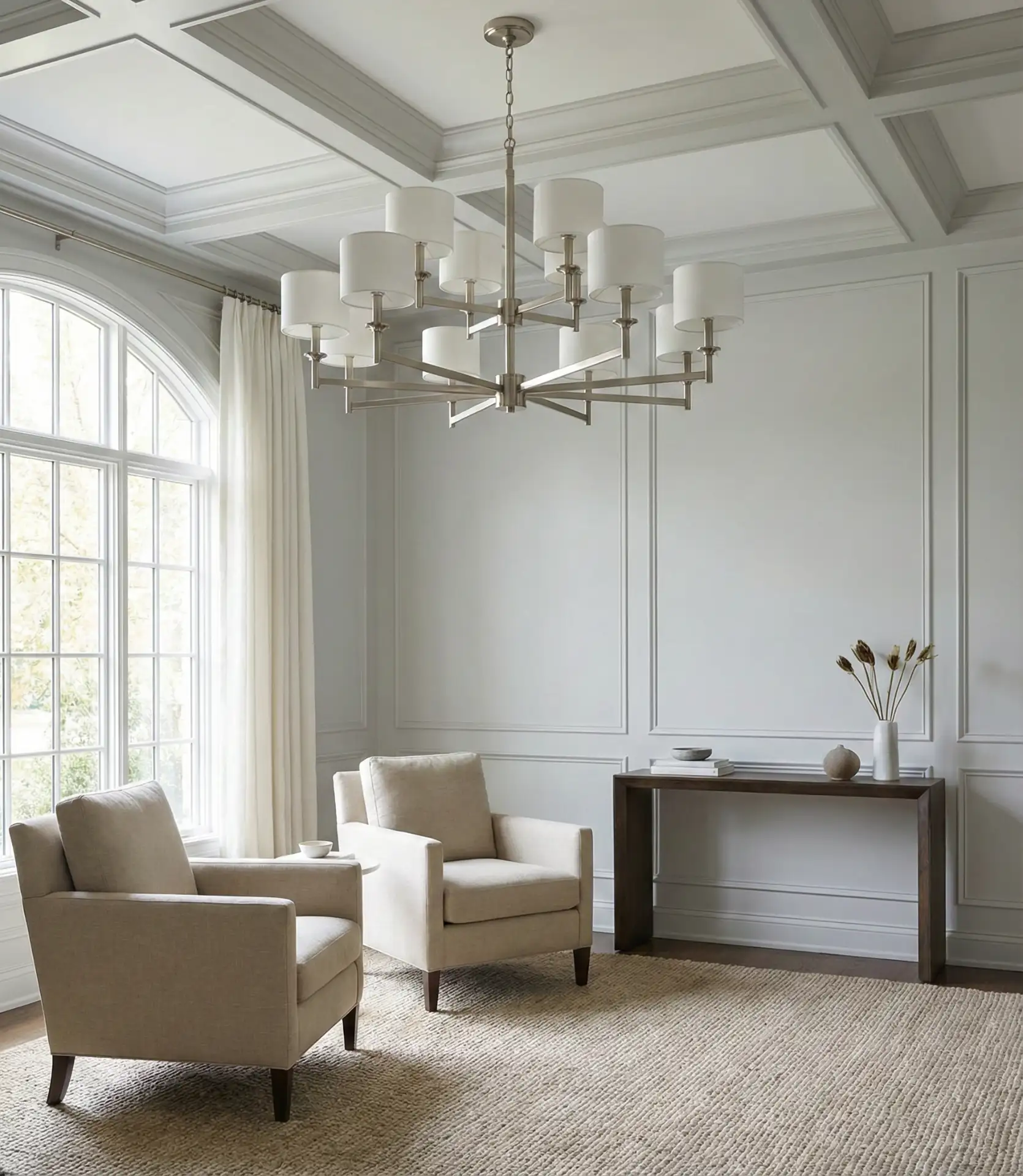 Multi-Arm Chandelier for Layered Illumination 1