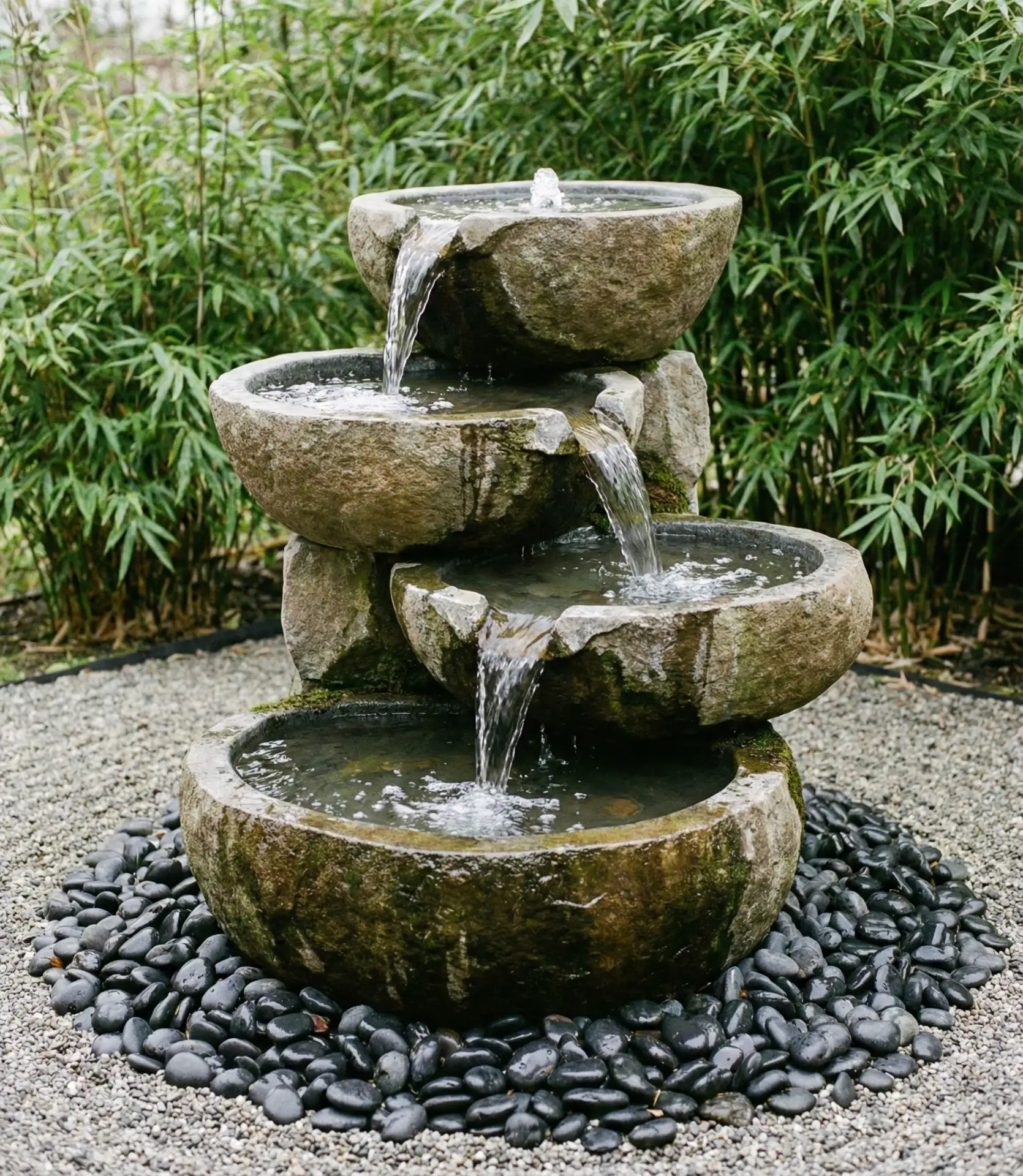 Multi-Bowl Spillway Fountain 2