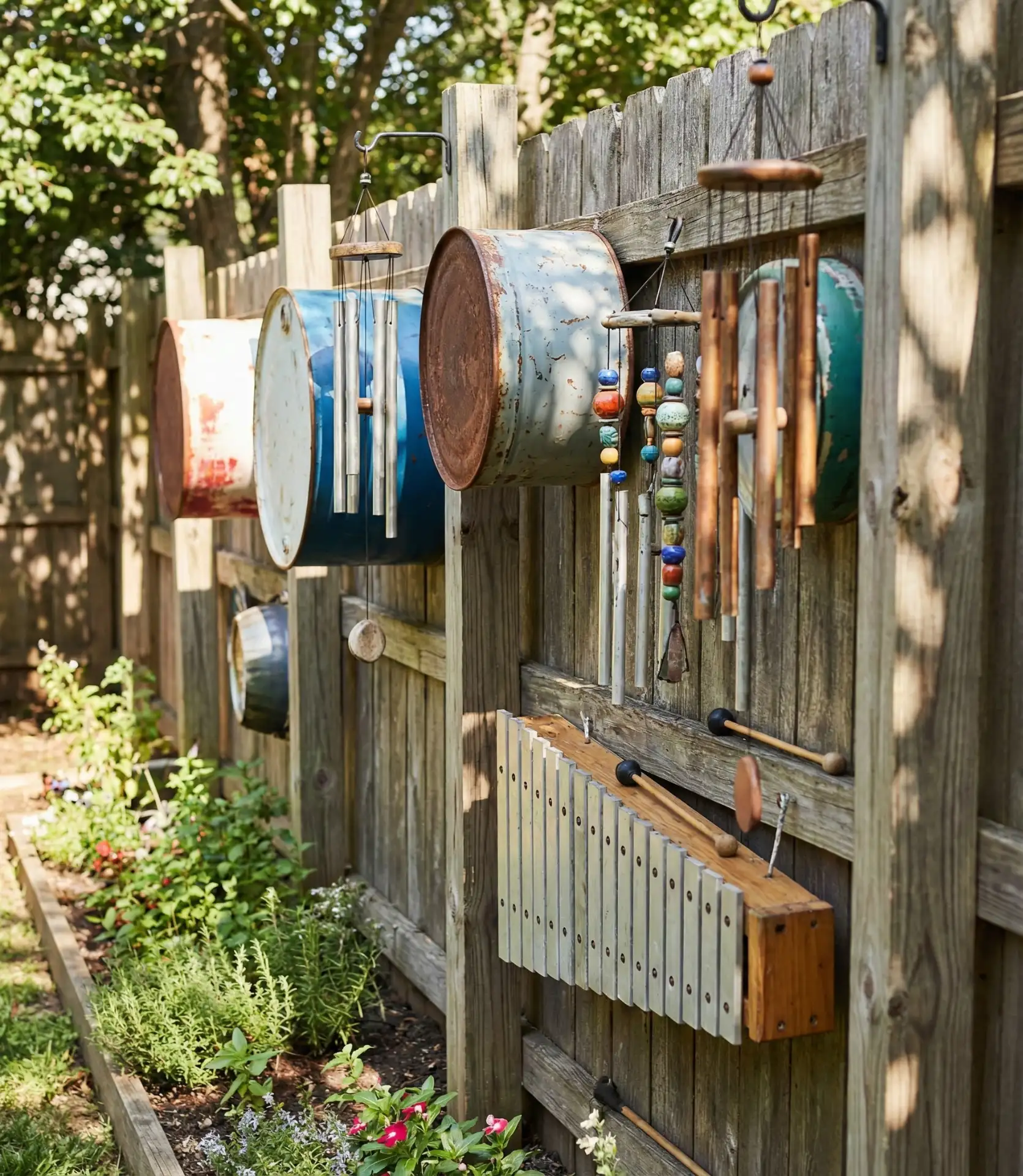 Musical Garden Installation 1
