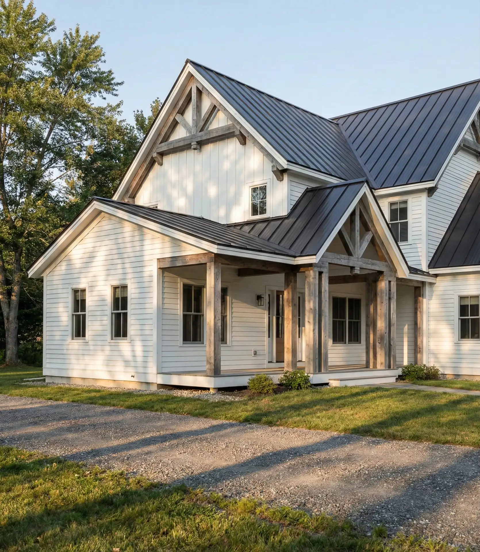 Natural Cedar Accents Left to Weather 1