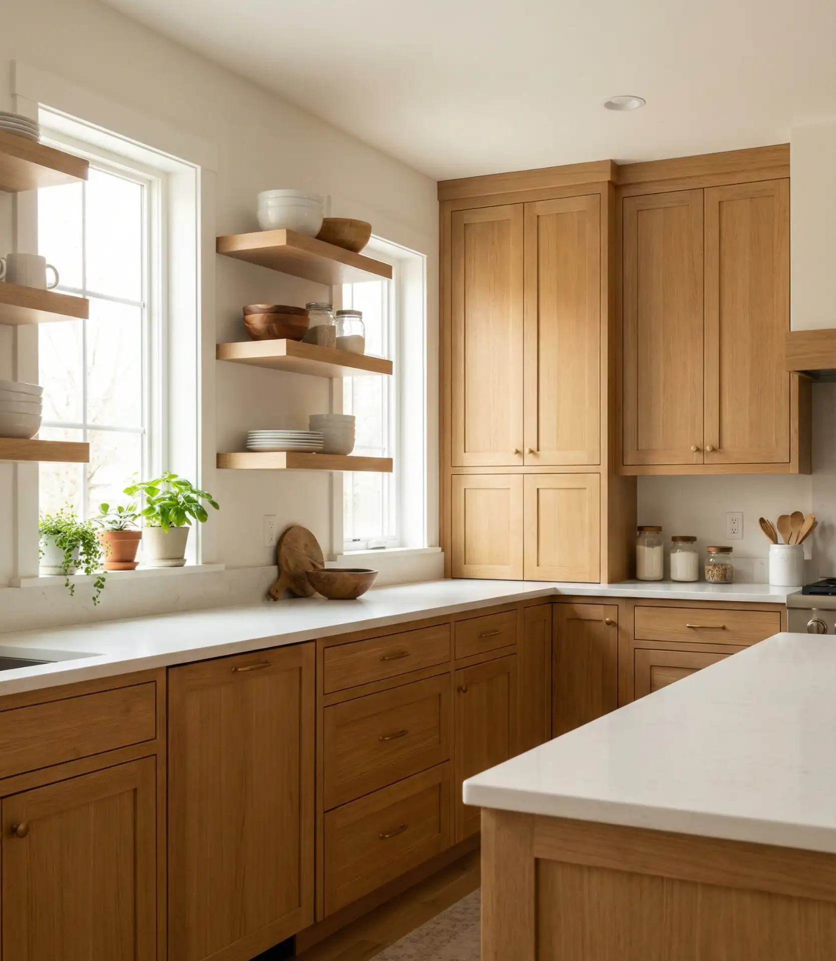 Natural Finish White Oak Beauty 1