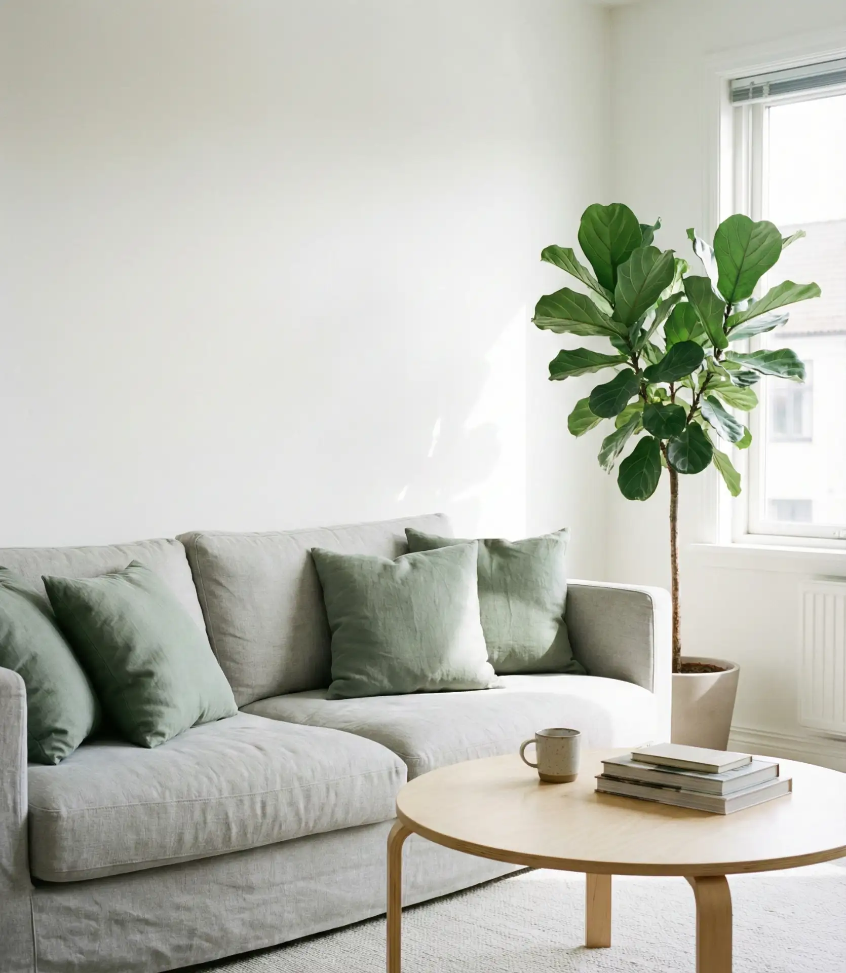 Neutral and Green Scandinavian Calm 1