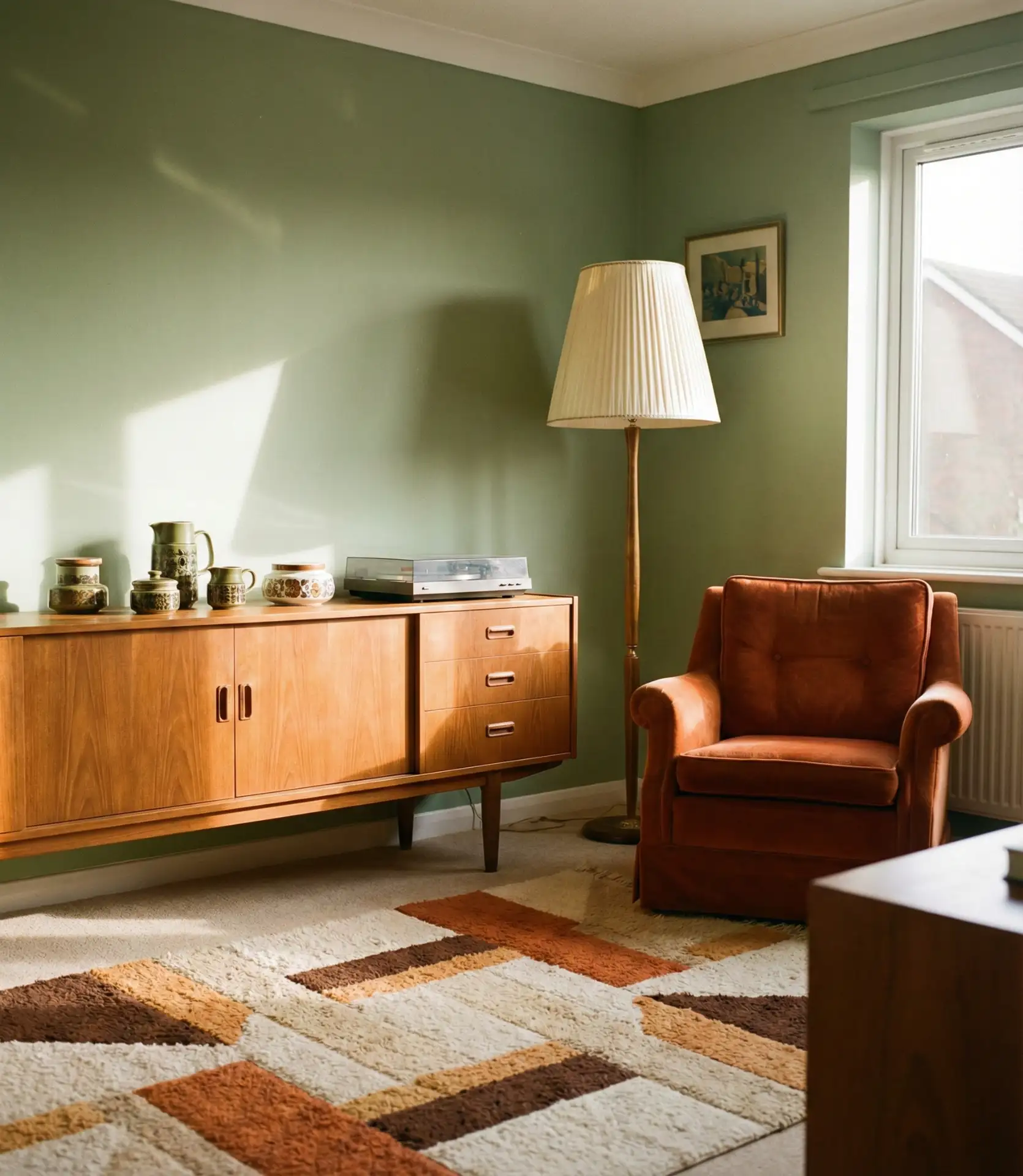 Orange and Green Retro Revival 2