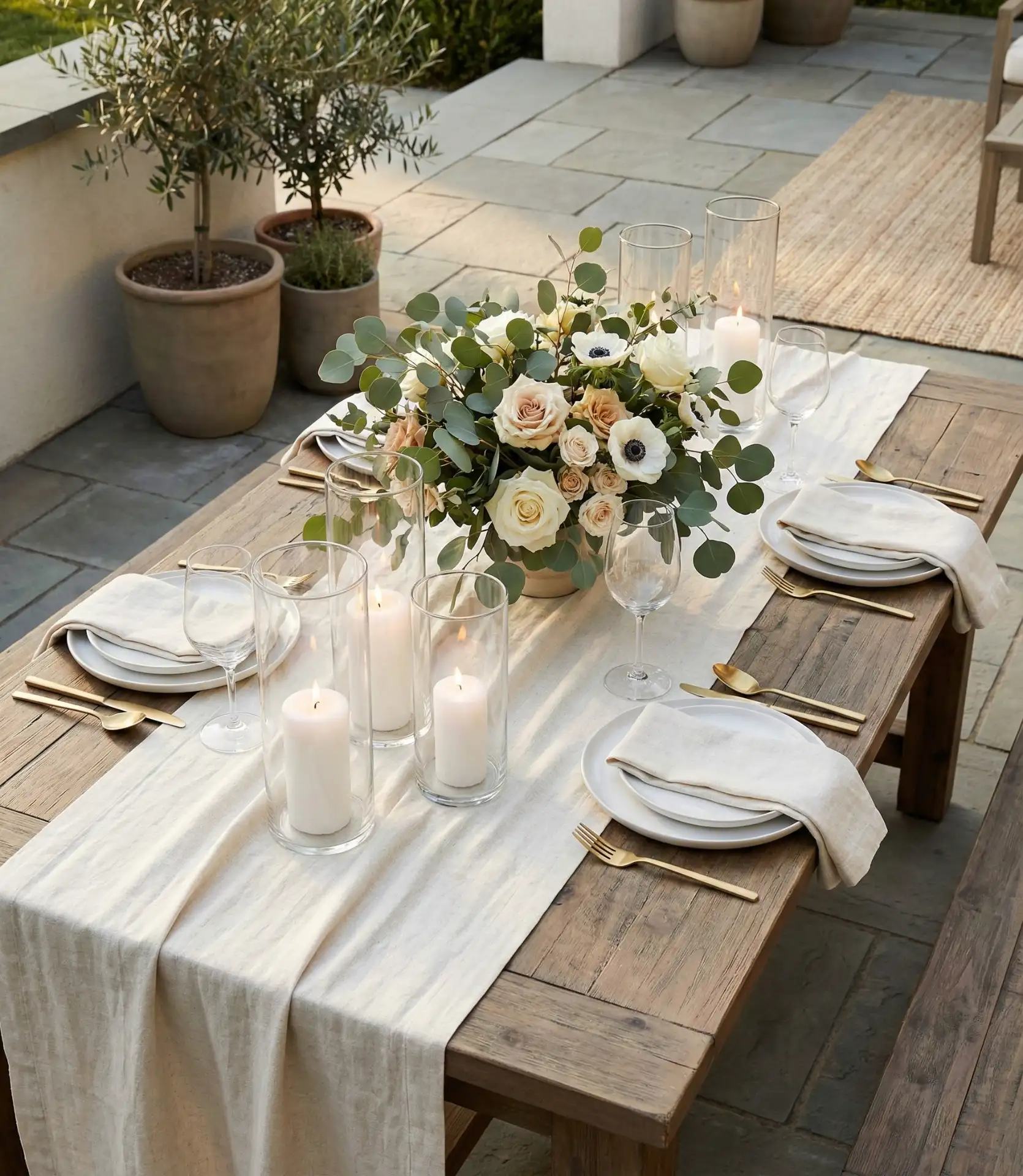 Outdoor Centerpiece Showcase Table 2
