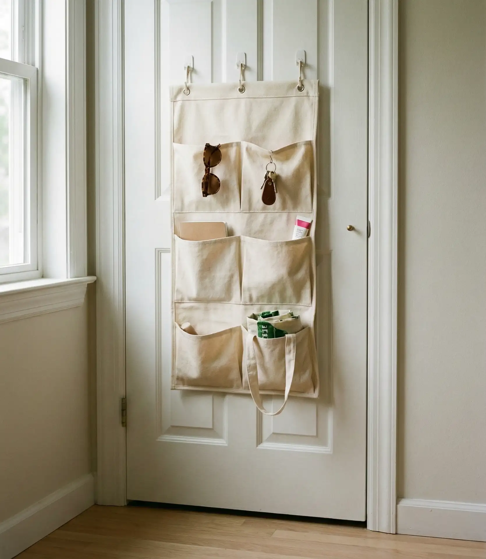 Over-the-Door Organizer for Hidden Storage 2