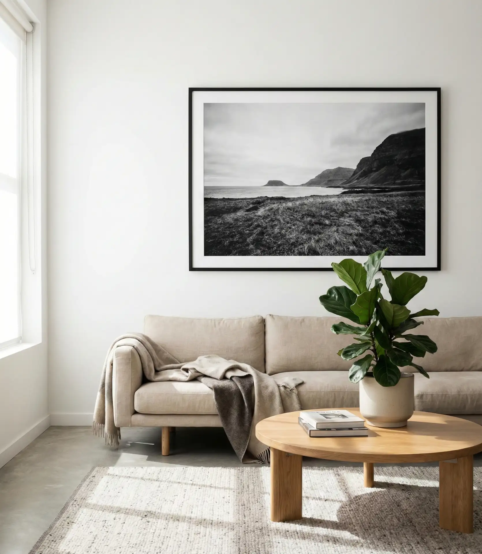 Oversized Art as a Focal Point 1