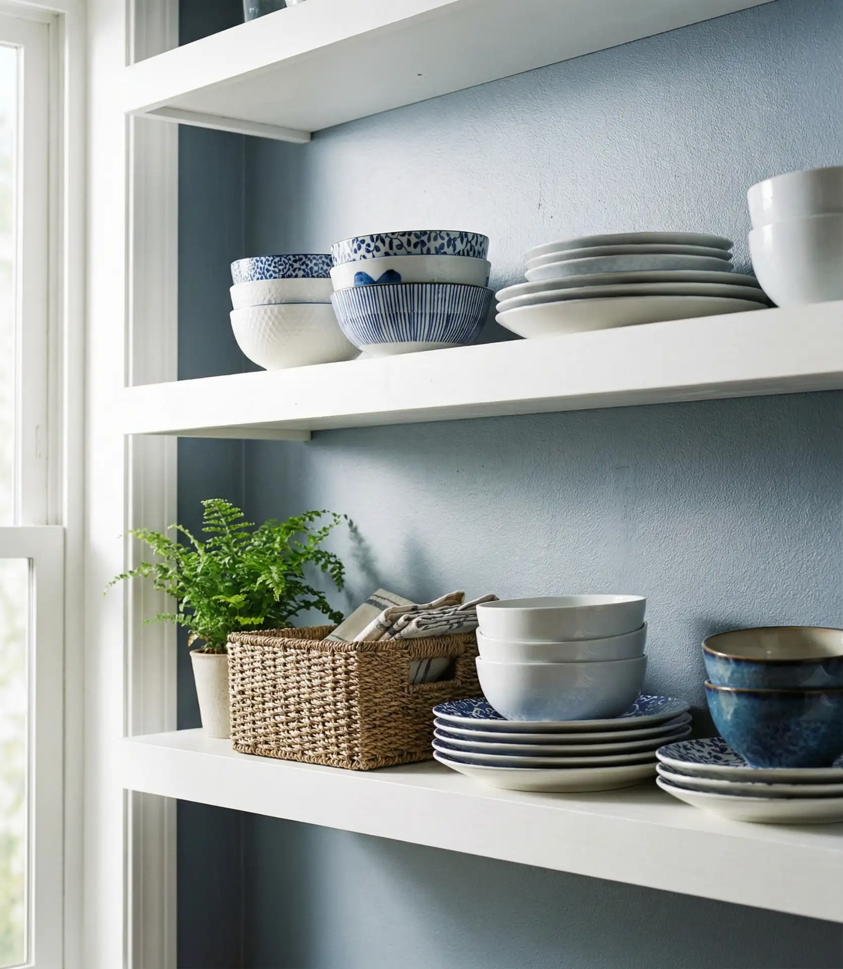 Pale Blue-Gray for Calming Coastal Vibes 1