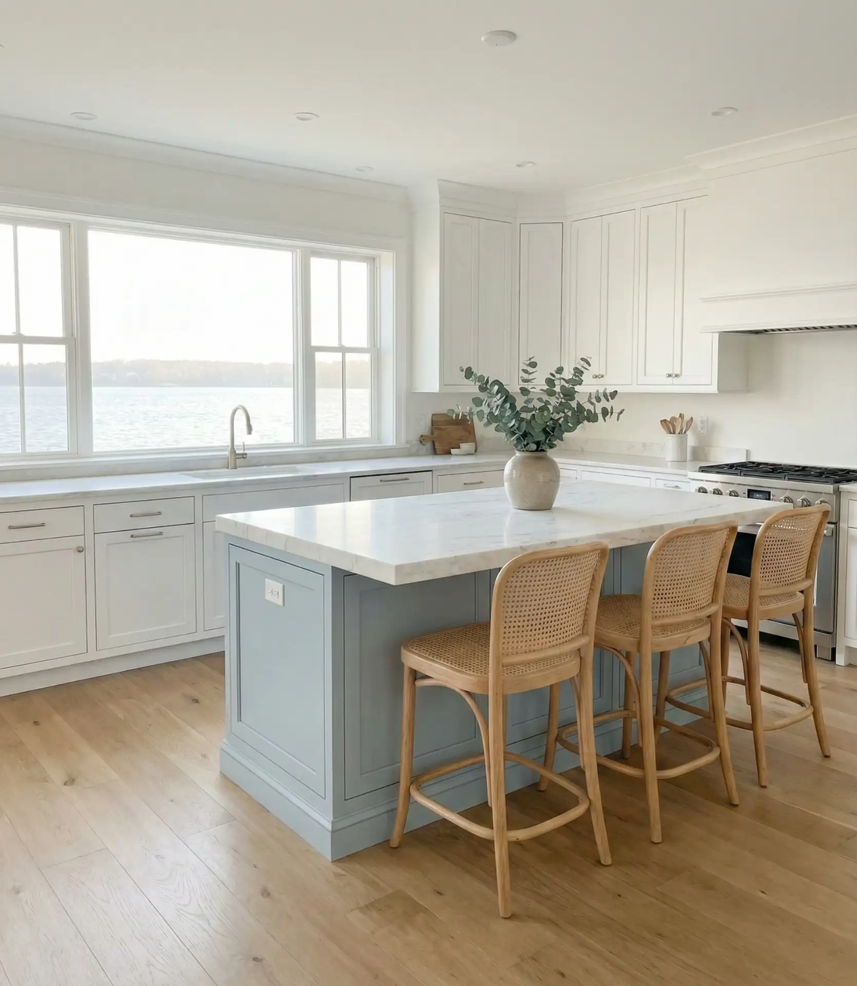 Pale Blue and White for Coastal Vibes 2