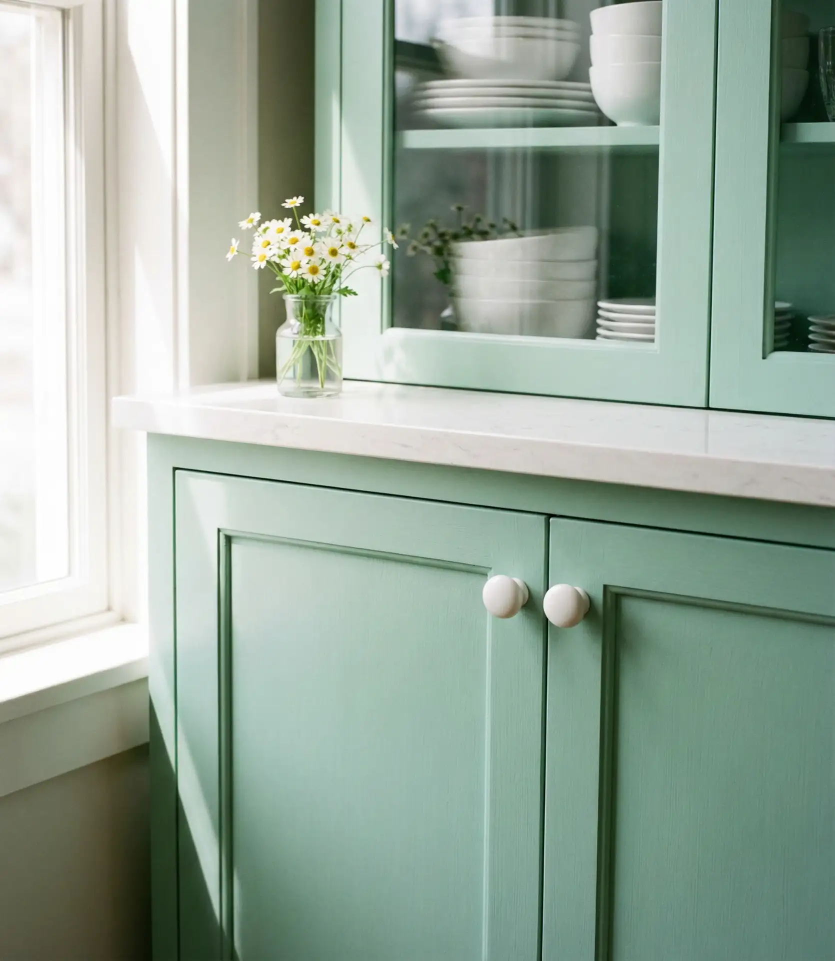 Pale Mint Green for Retro Charm 1