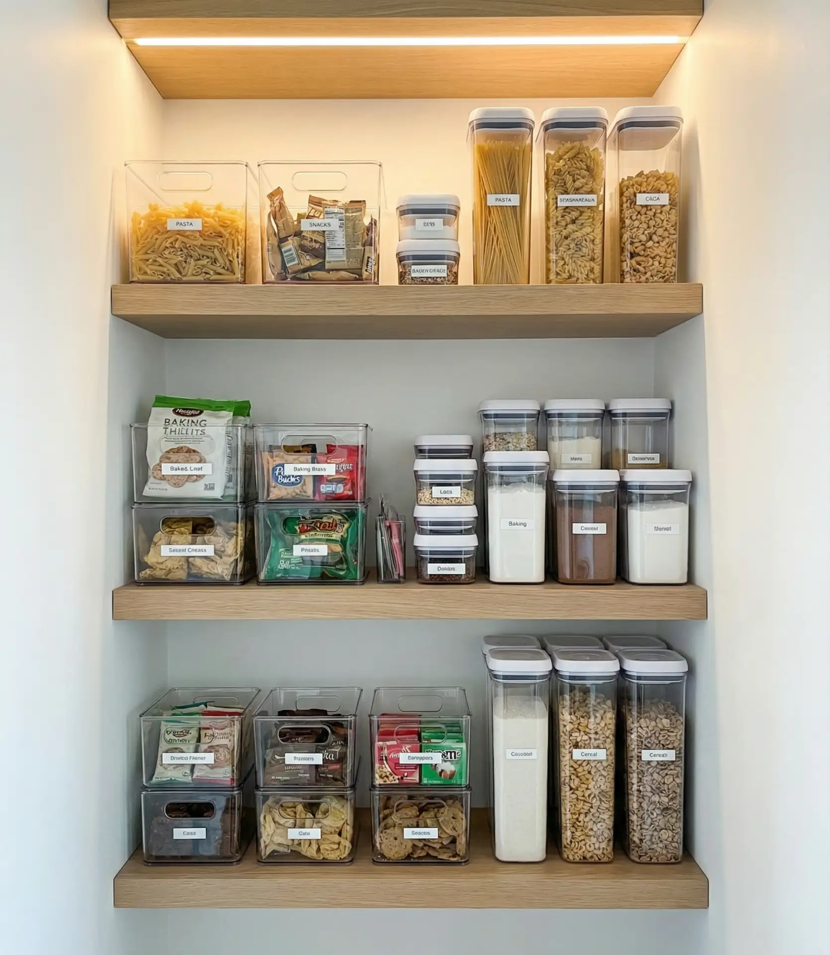 Pantry for Small Spaces with Vertical Bins 1