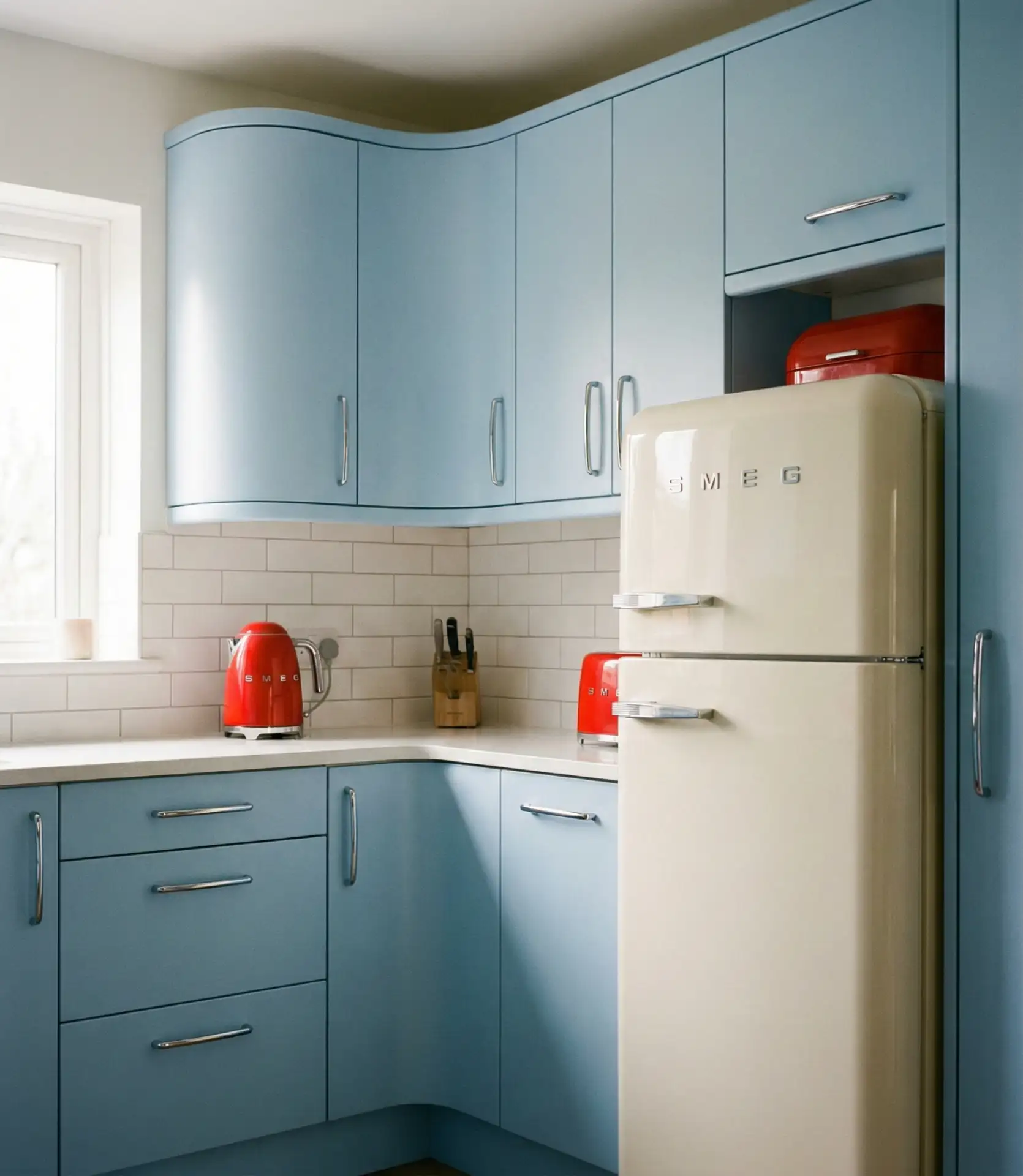 Pastel Blue Retro Revival 2