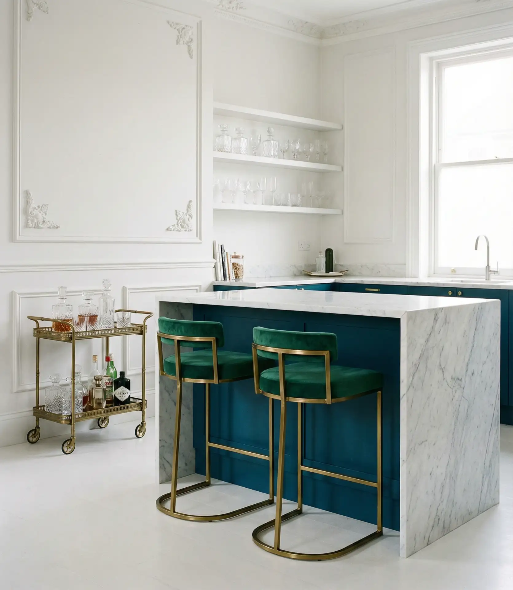 Peacock Blue Bold Statement 1