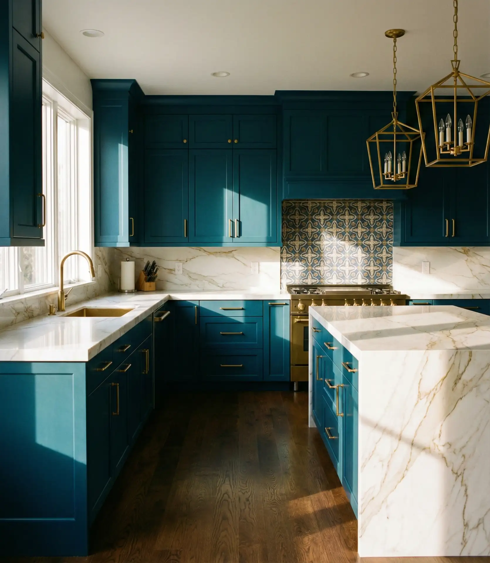 Peacock Blue Bold Statement 2