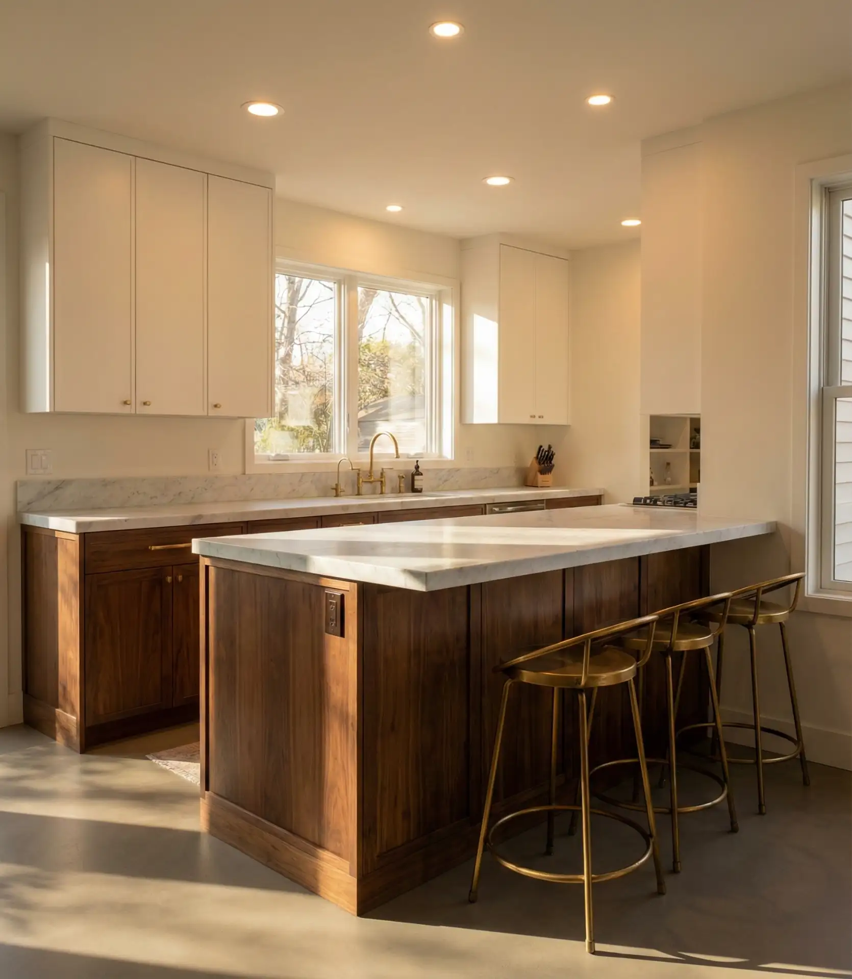 Peninsula Kitchen for Semi-Open Plans 2