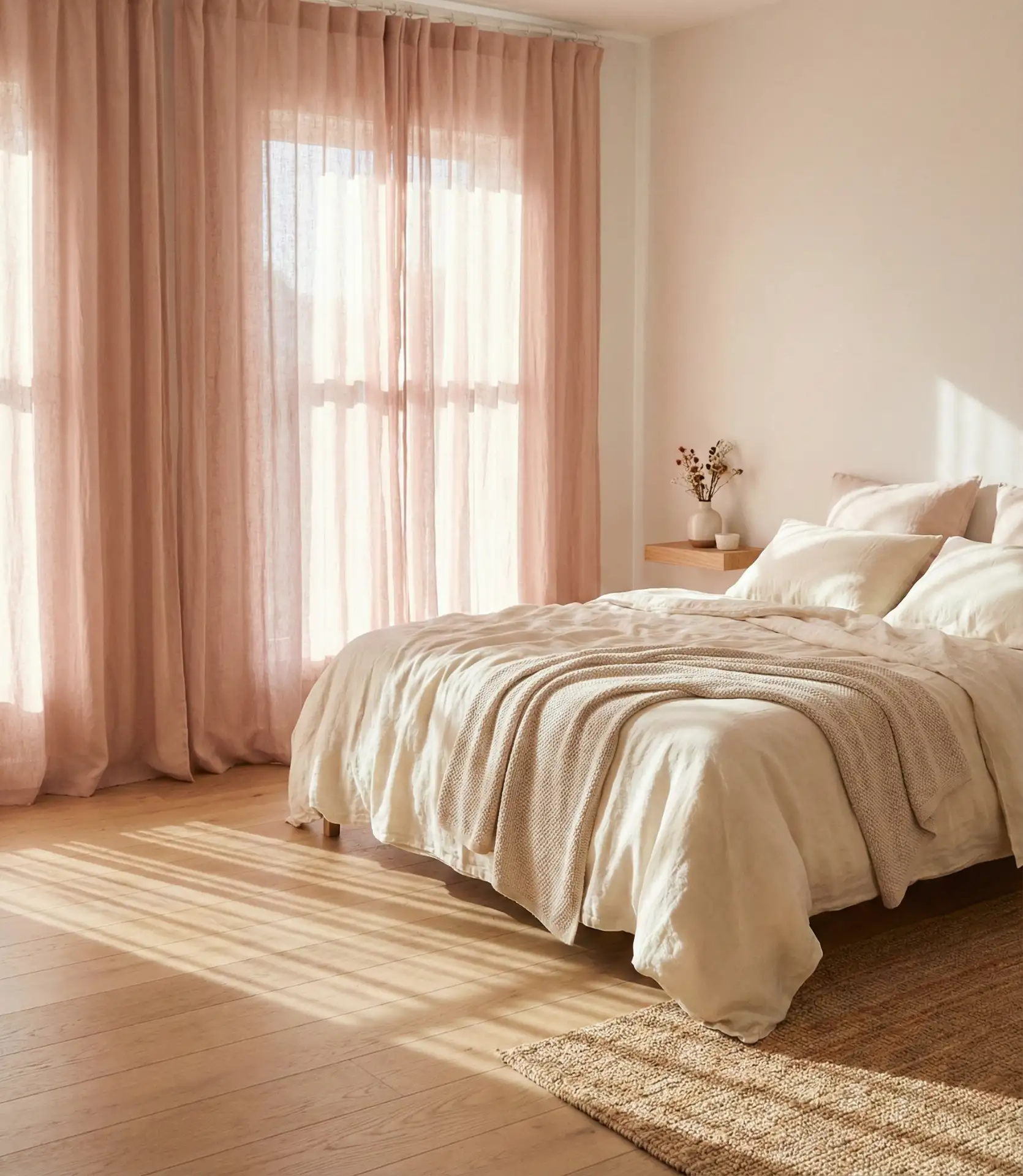 Pink Blush Curtains for Soft Romance 2