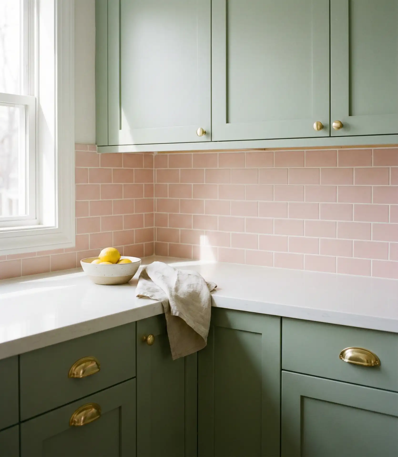 Pink and Sage Green Kitchen Palette 2