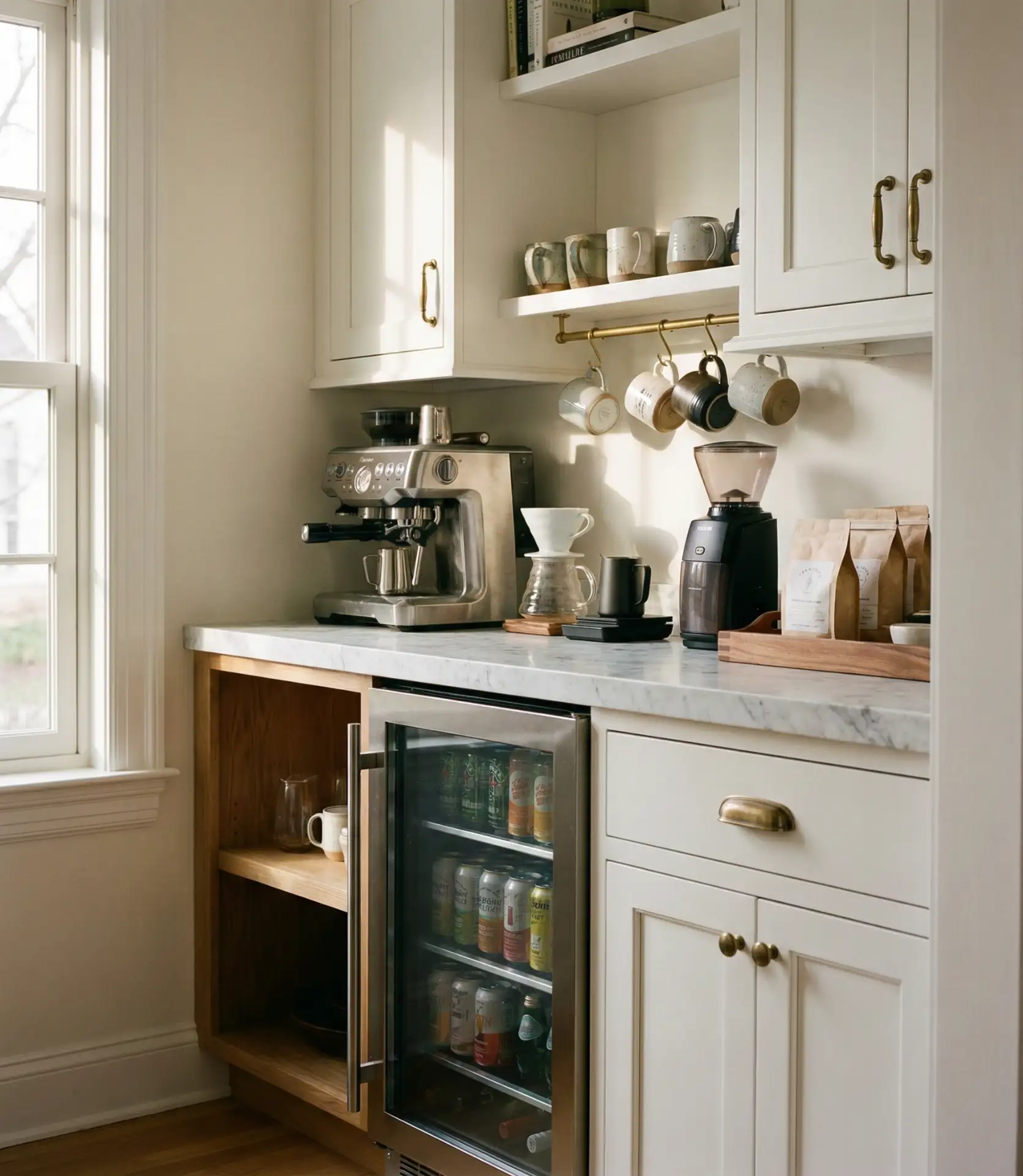 Plans with Dedicated Beverage Station 1