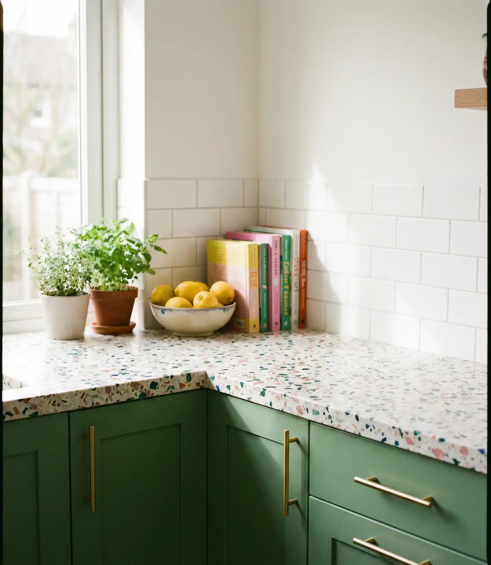 Playful Terrazzo Countertops 1